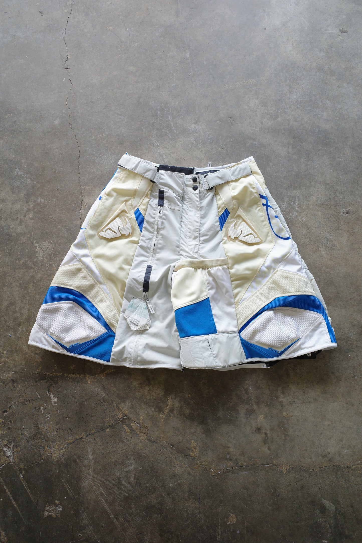 nag nag Baggy Shorts (34)/made with vintage Thor moto racing pants