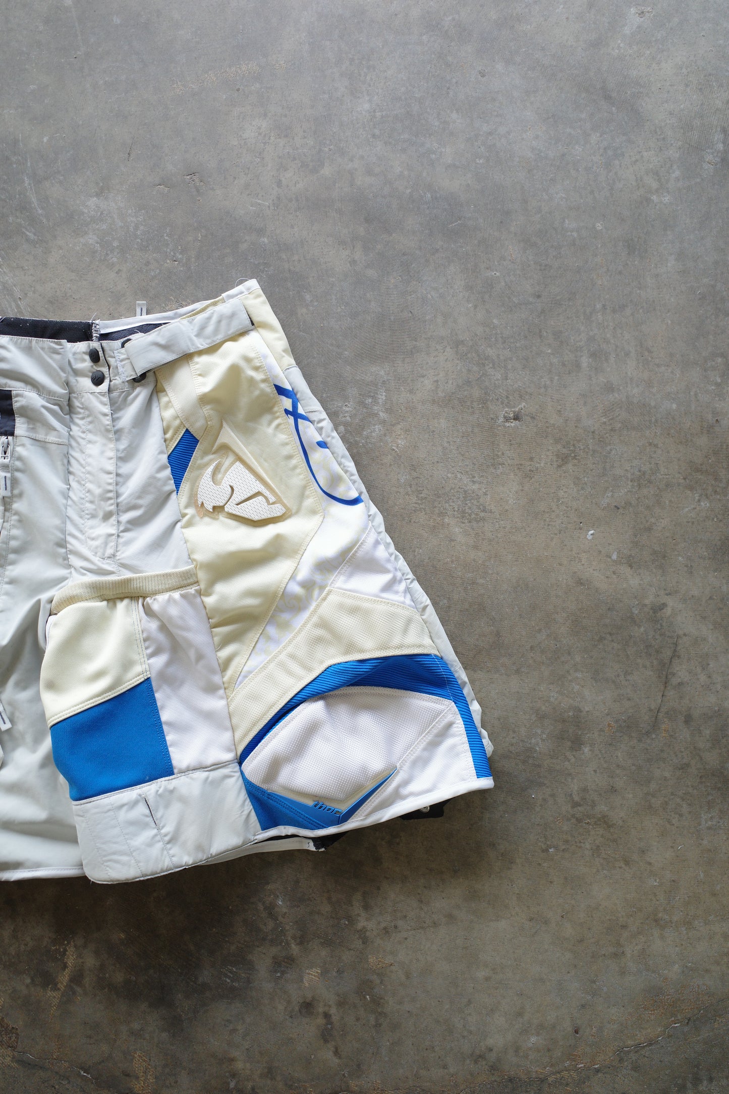 nag nag Baggy Shorts (34)/made with vintage Thor moto racing pants