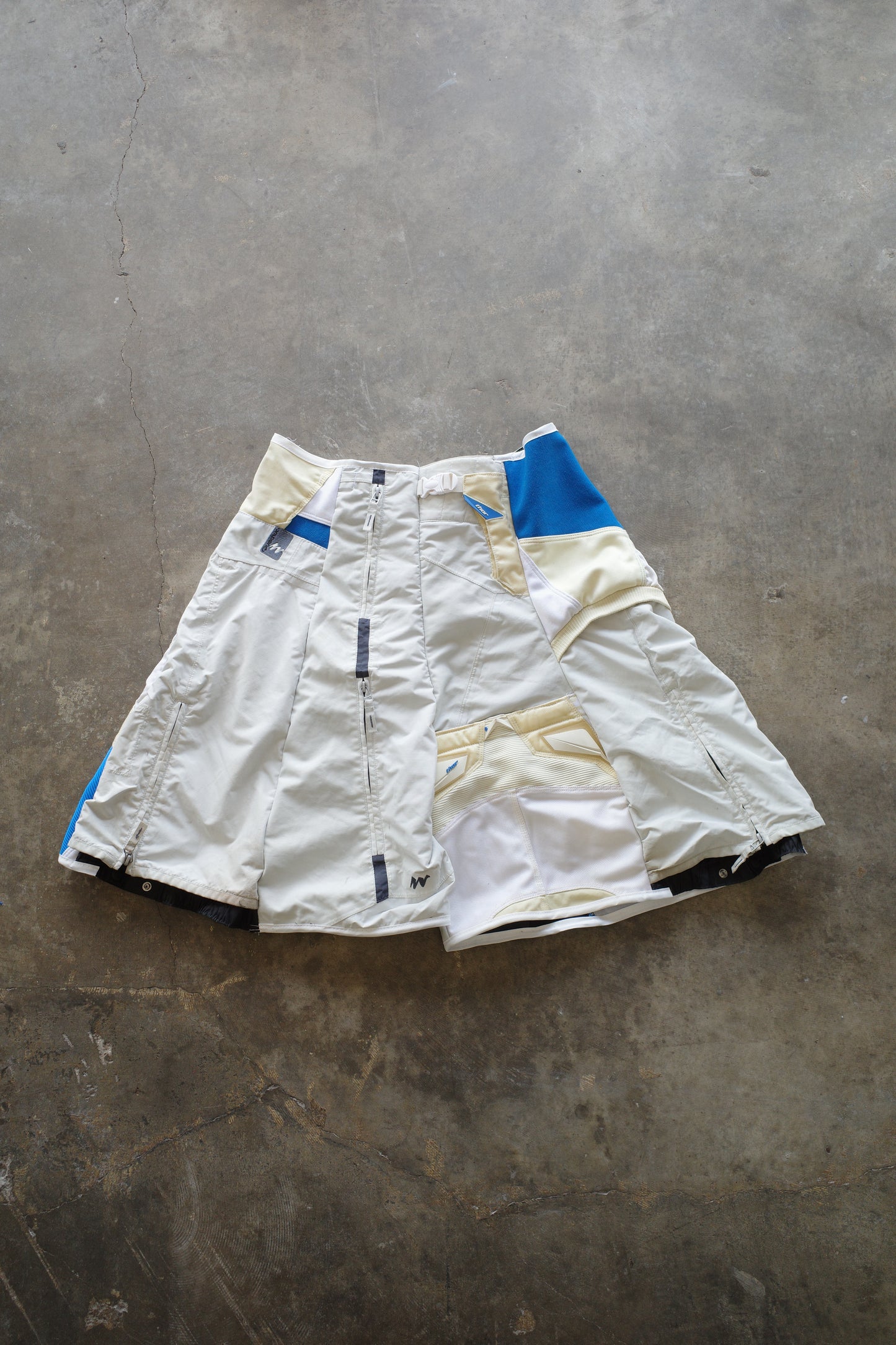 nag nag Baggy Shorts (34)/made with vintage Thor moto racing pants