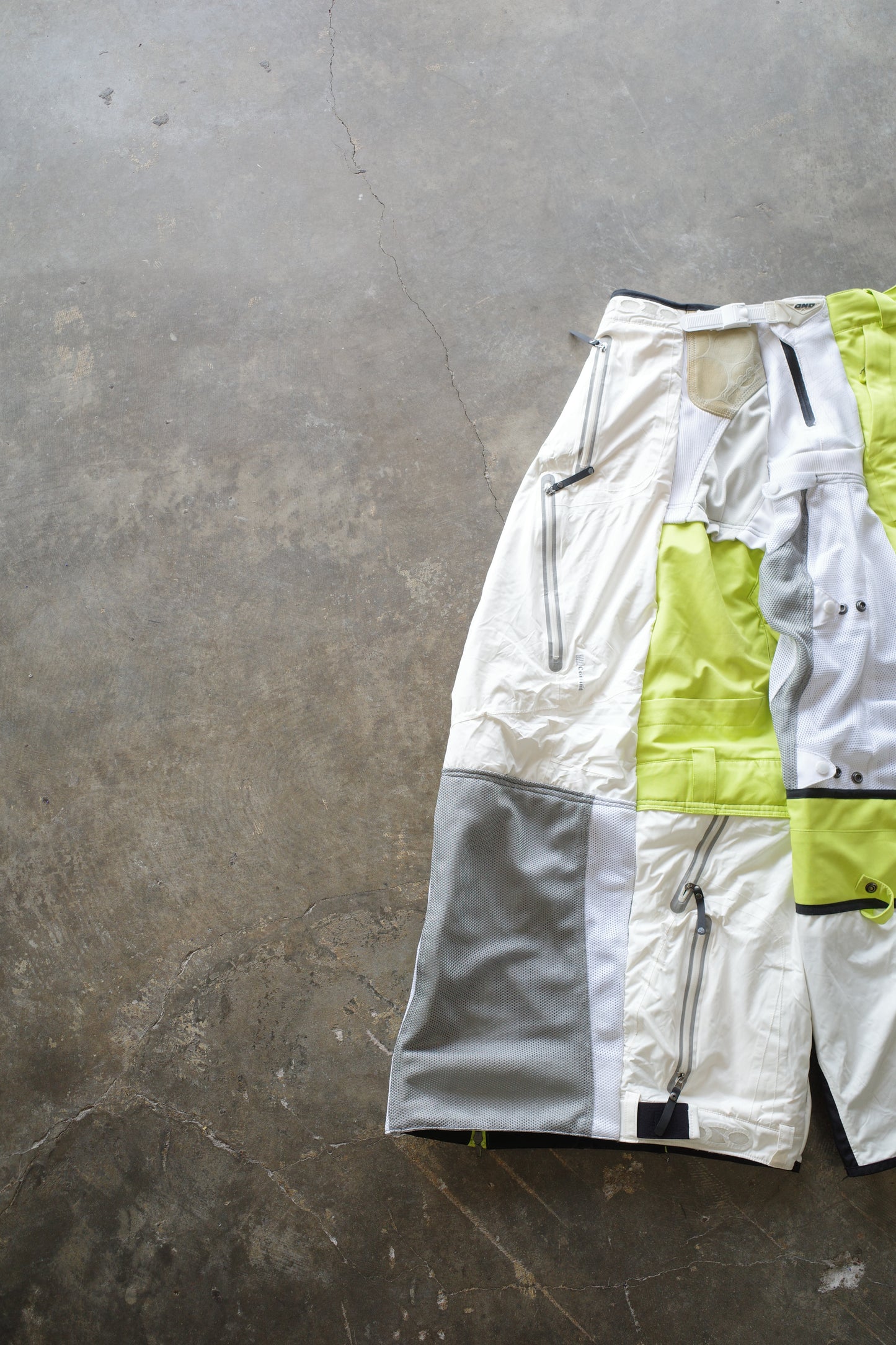 Wide Legged nag nag Pants(L)/made with vintage DNC racing pants
