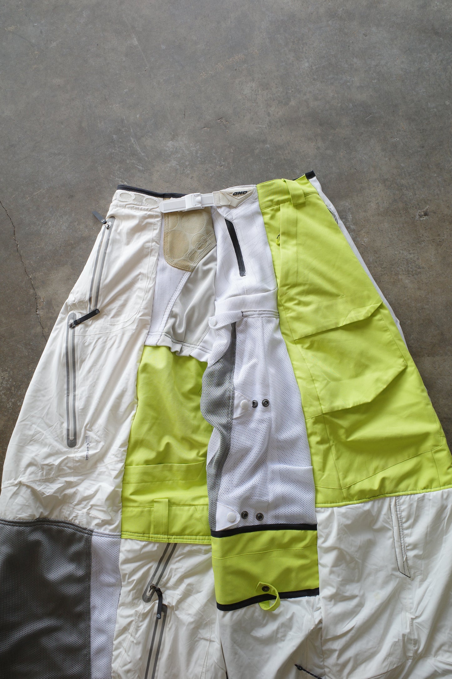 Wide Legged nag nag Pants(L)/made with vintage DNC racing pants