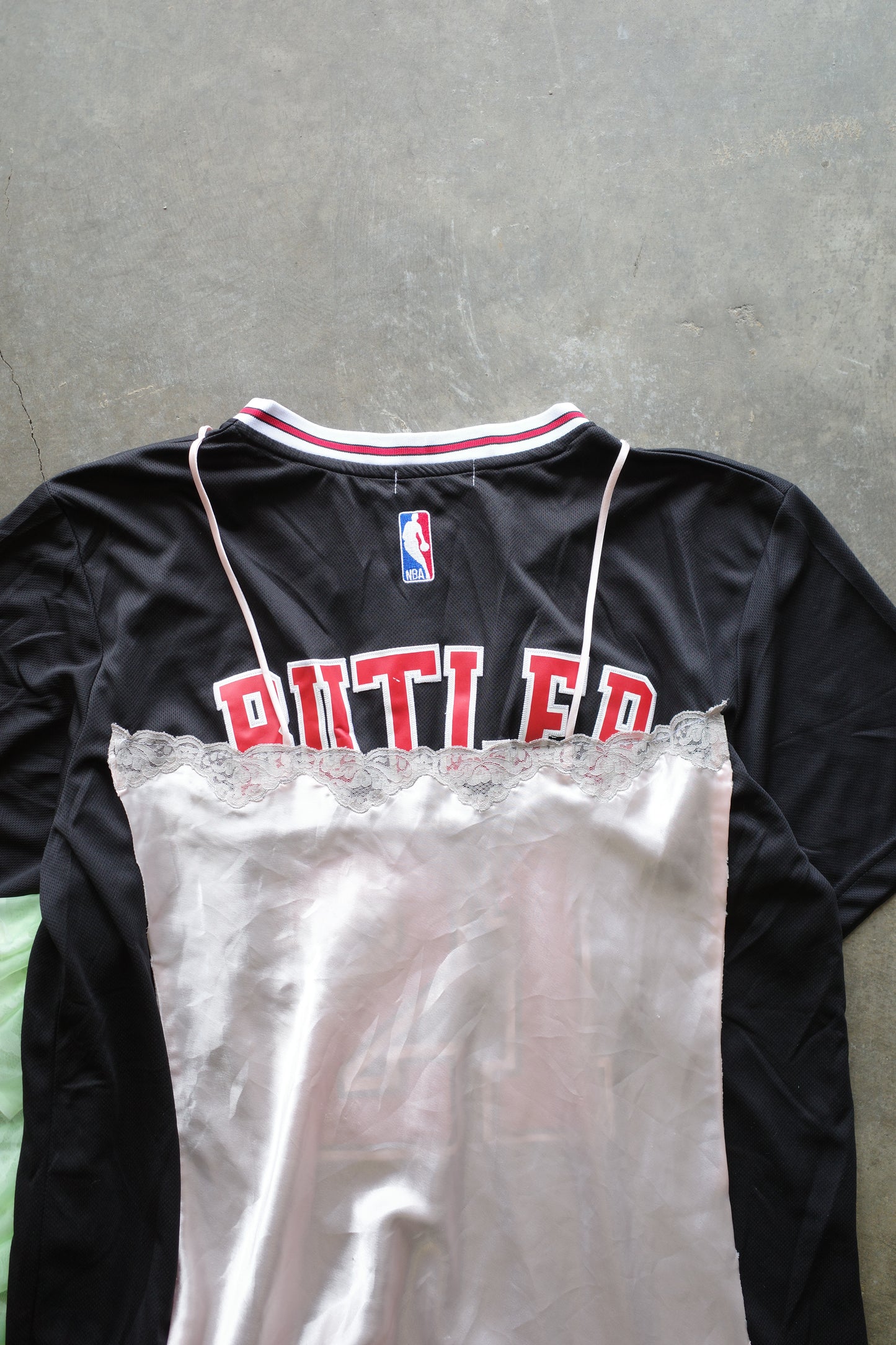 nag nag C&A top w pro sport gaming shirt/made from NBA CHICAGO BULLS shirt