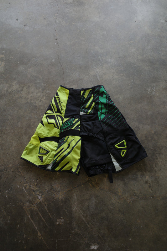 nag nag Baggy Shorts (28)/made from vintage FLY motorcycle racing pants