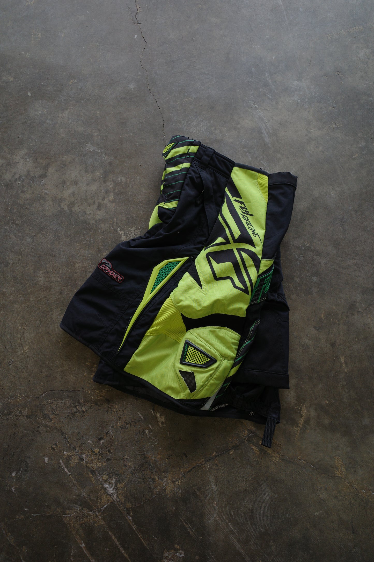 nag nag Baggy Shorts (28)/made from vintage FLY motorcycle racing pants