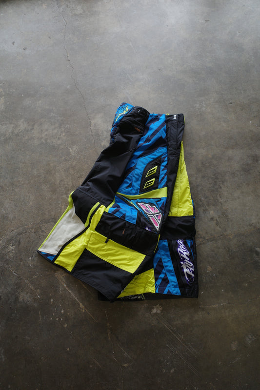 Wide Legged nag nag Pants(L)/made with vintage KINETIC racing pants