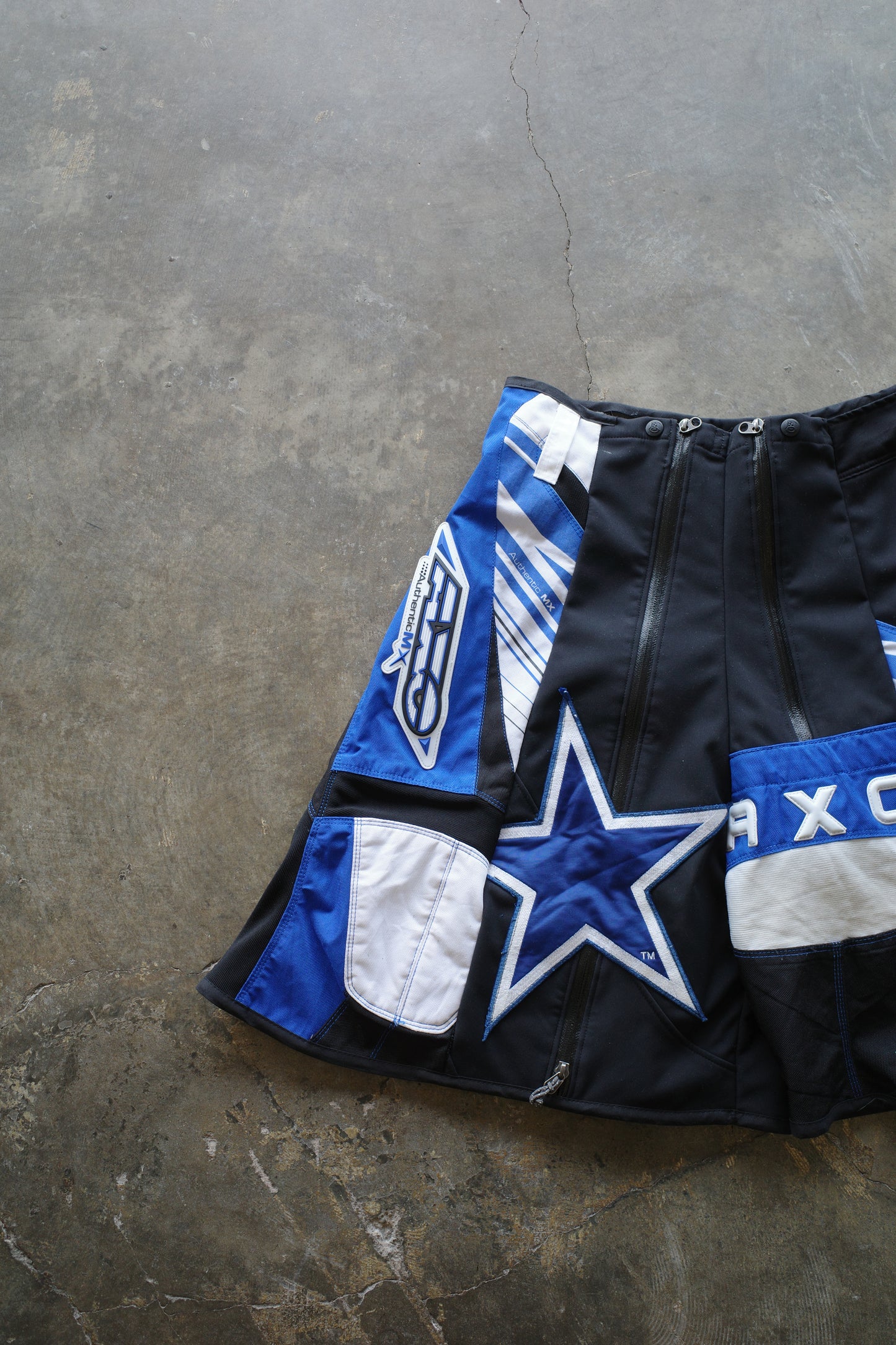 nag nag Baggy Shorts (36)/made from vintage AXO motorcycle racing pants