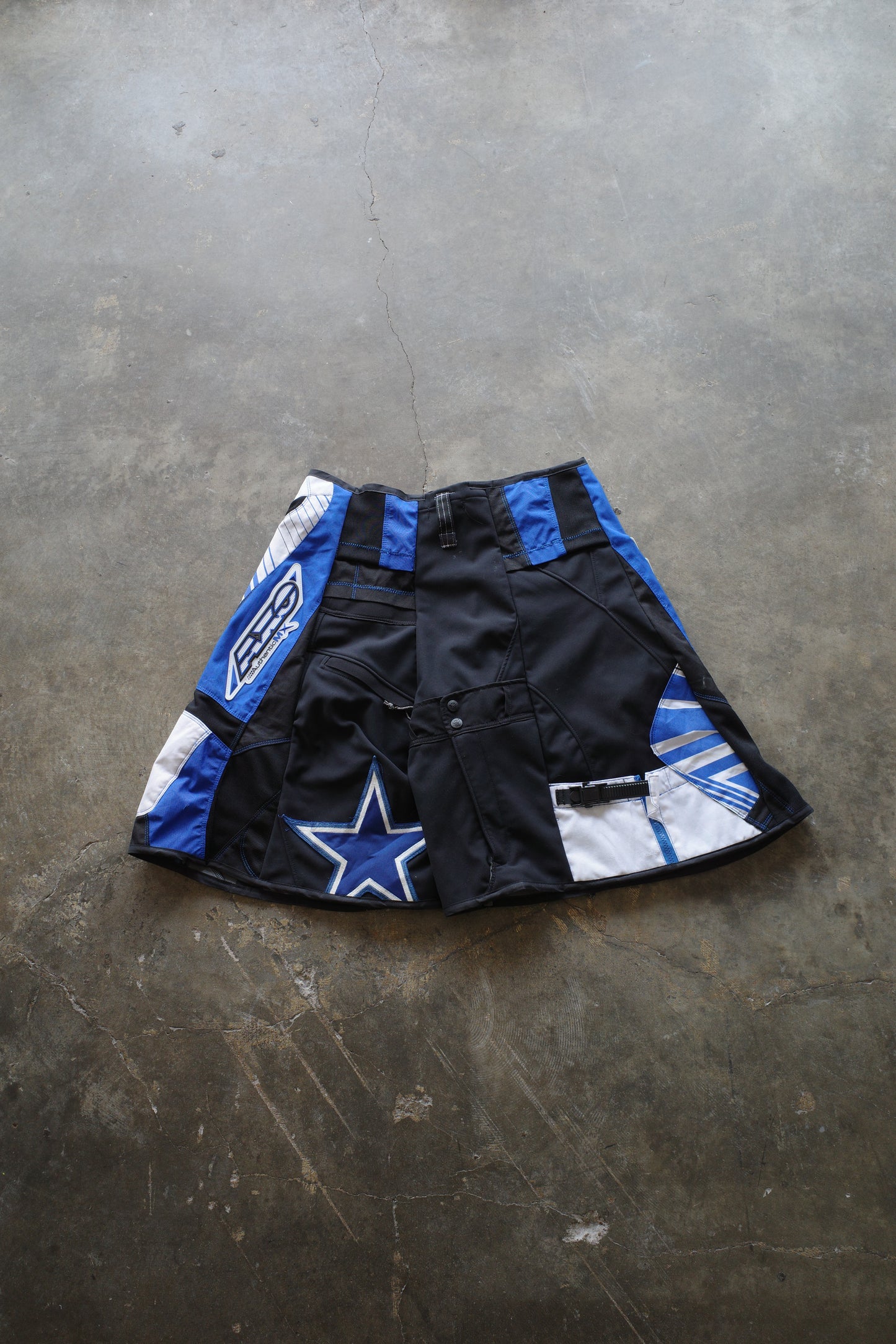 nag nag Baggy Shorts (36)/made from vintage AXO motorcycle racing pants