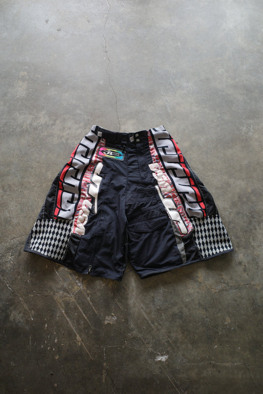 nag nag Baggy Shorts (30)/made from vintage JT motorcycle racing pants