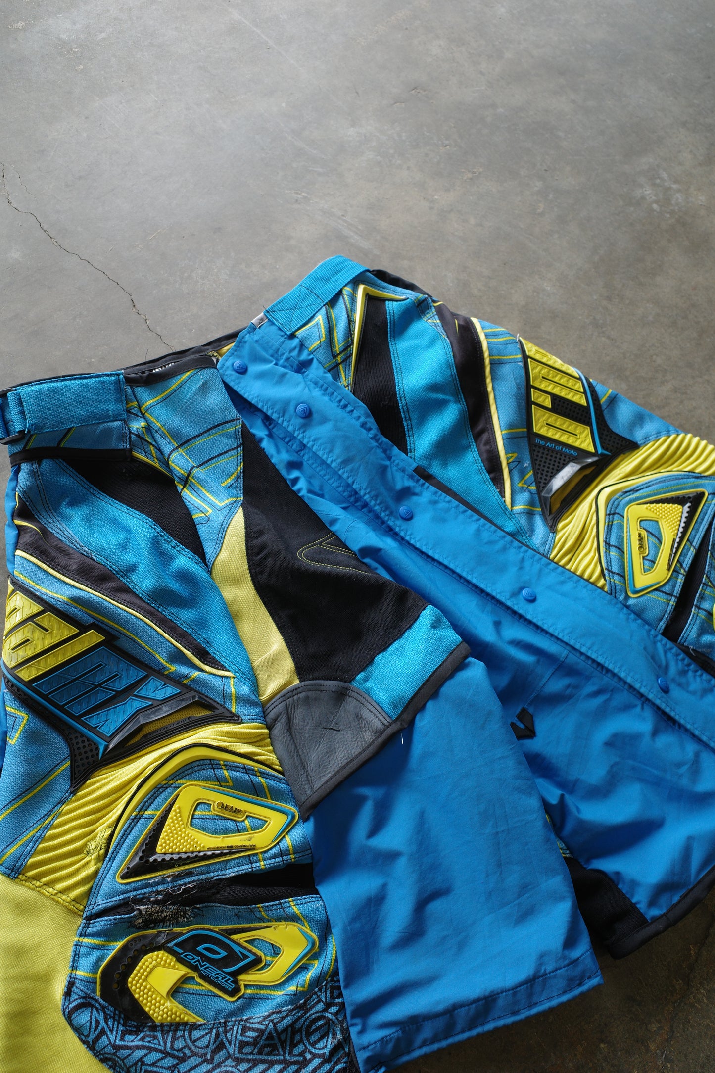 nag nag Baggy Shorts (34)/made from vintage ONEAL motorcycle racing pants