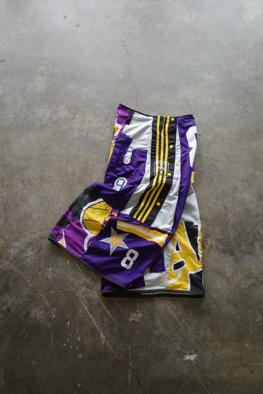 Wide Legged nag nag Pants(S)/made from vintage Pro sports jerseys