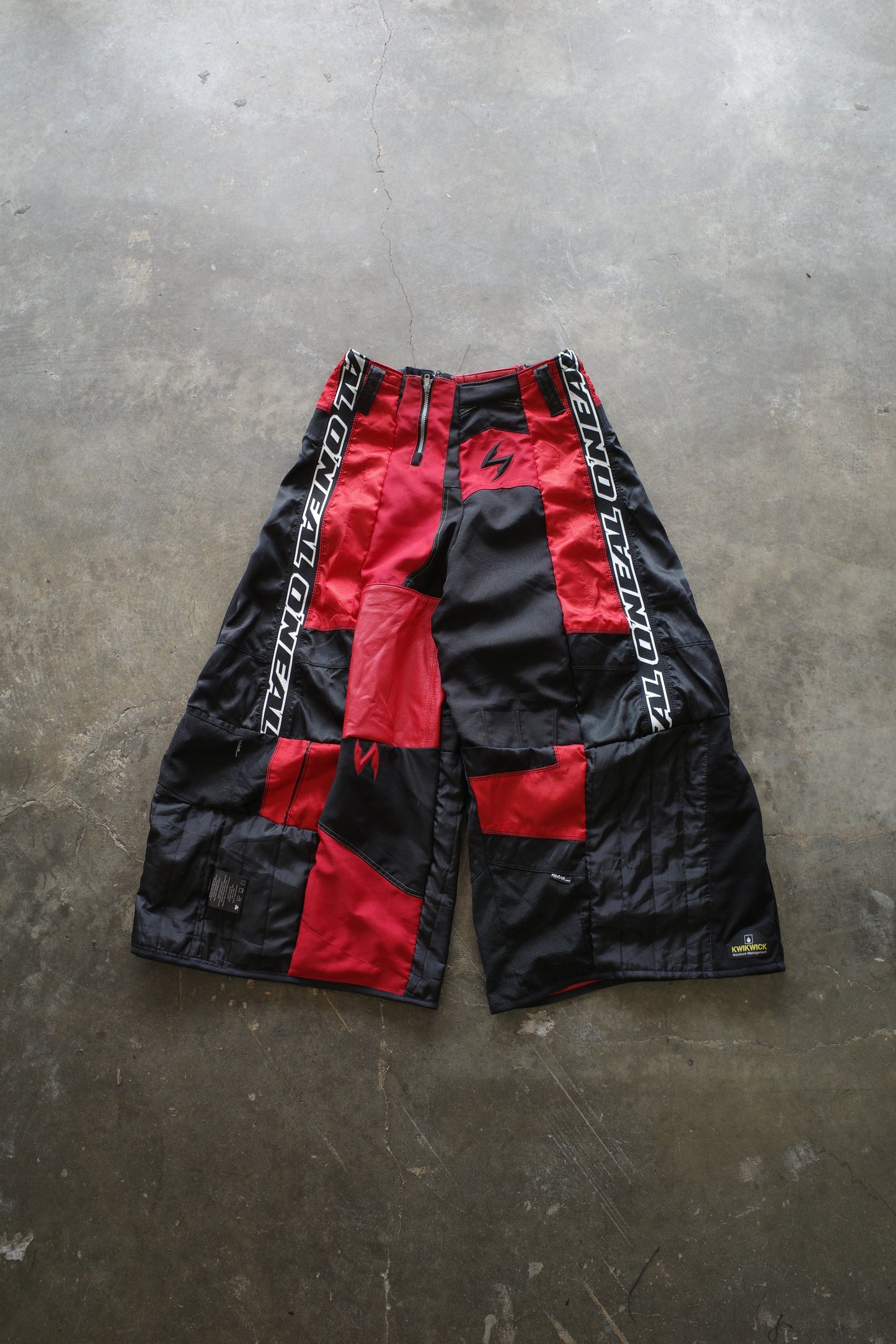 Wide Legged nag nag Pants(L)/made with vintage ONEAL racing pants