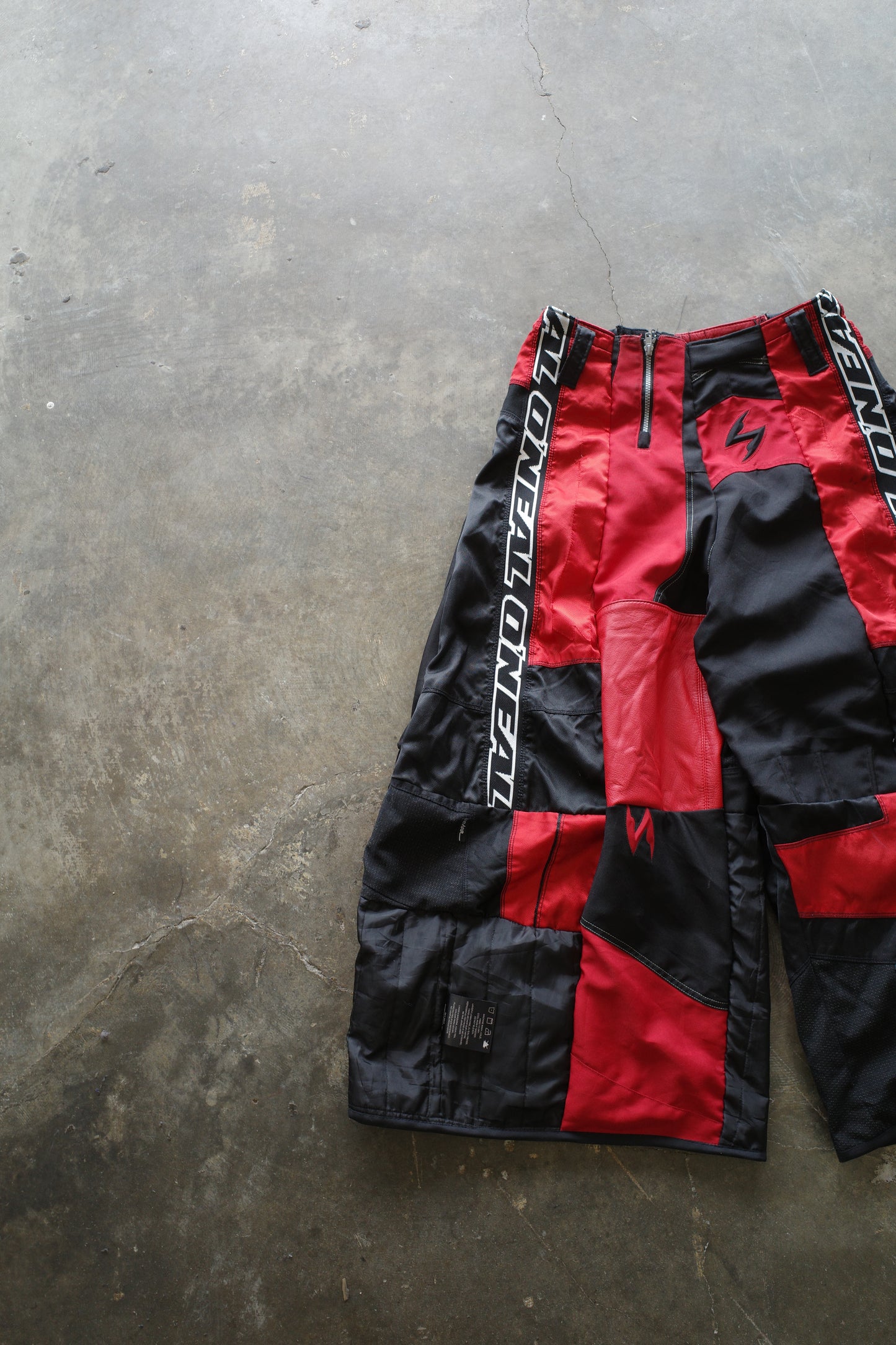 Wide Legged nag nag Pants(L)/made with vintage ONEAL racing pants