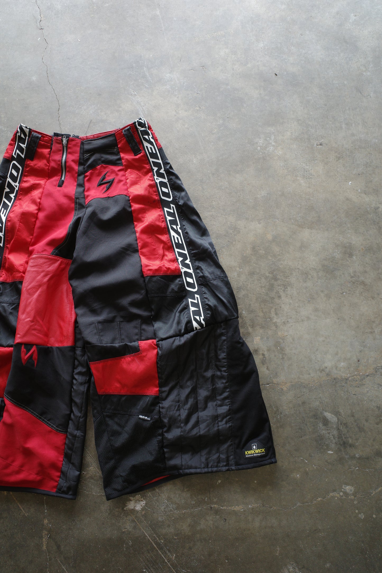 Wide Legged nag nag Pants(L)/made with vintage ONEAL racing pants