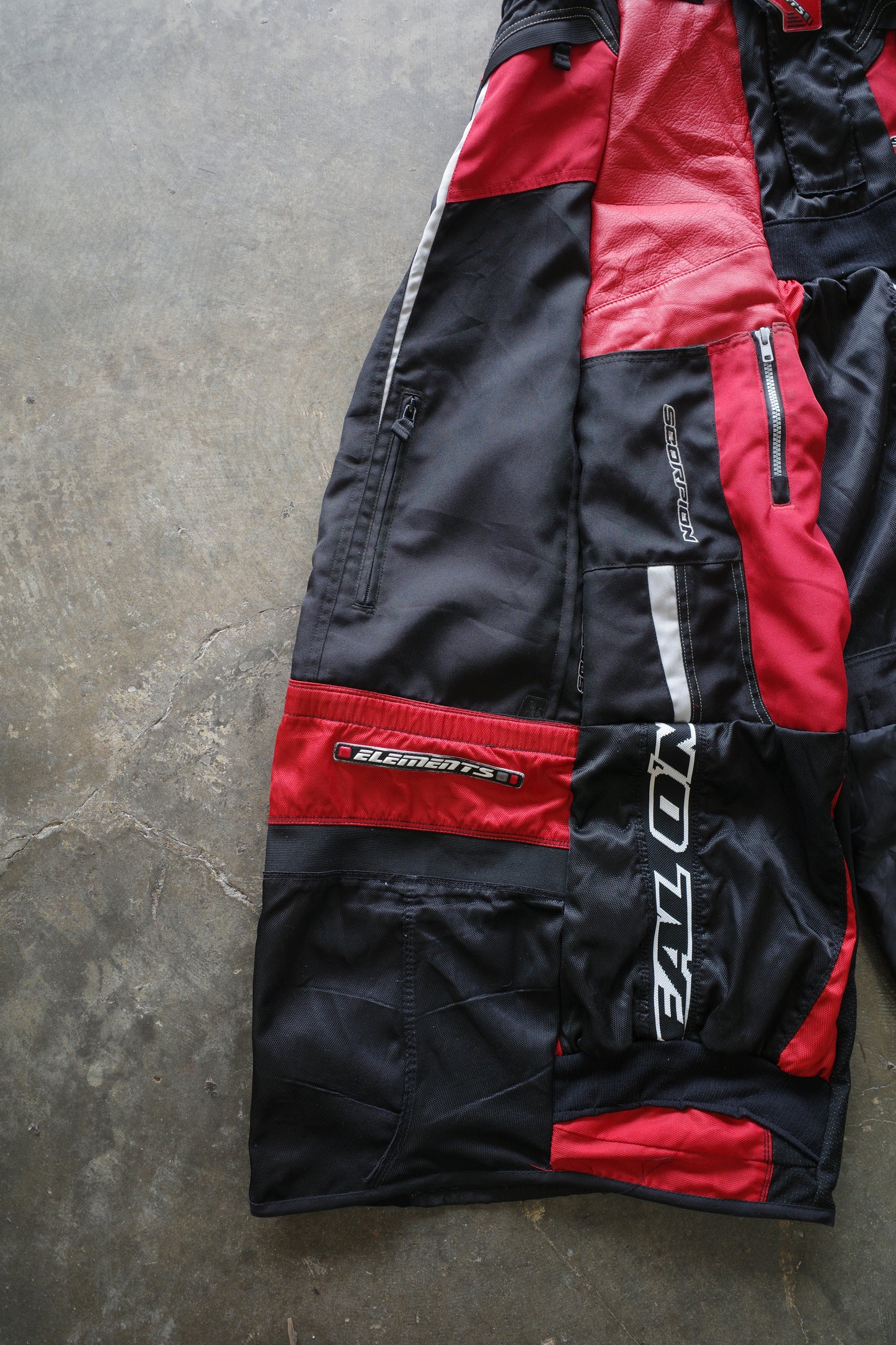 Wide Legged nag nag Pants(L)/made with vintage ONEAL racing pants