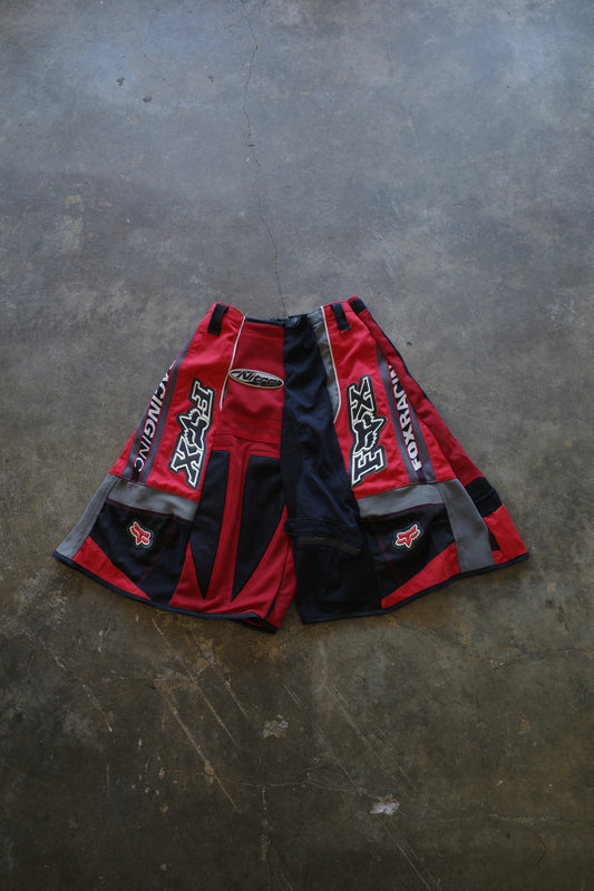 nag nag Baggy Shorts (32)/made from vintage FOX motorcycle racing pants