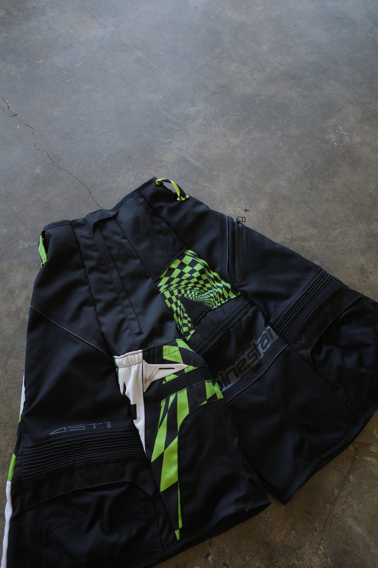 nag nag Baggy Shorts (28-32)/made from vintage FOX motorcycle racing pants
