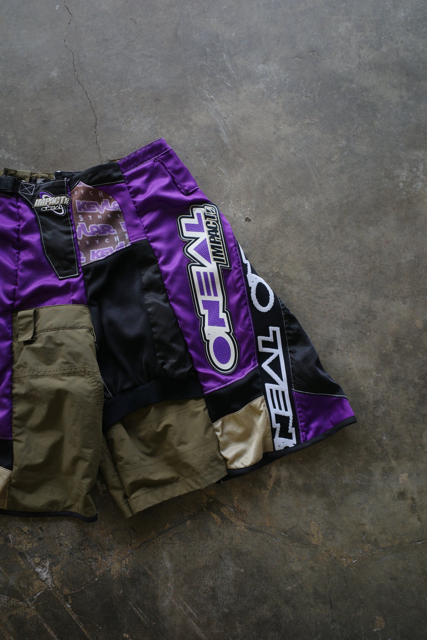 nag nag Baggy Shorts (36)/made from vintage ONEAL motorcycle racing pants