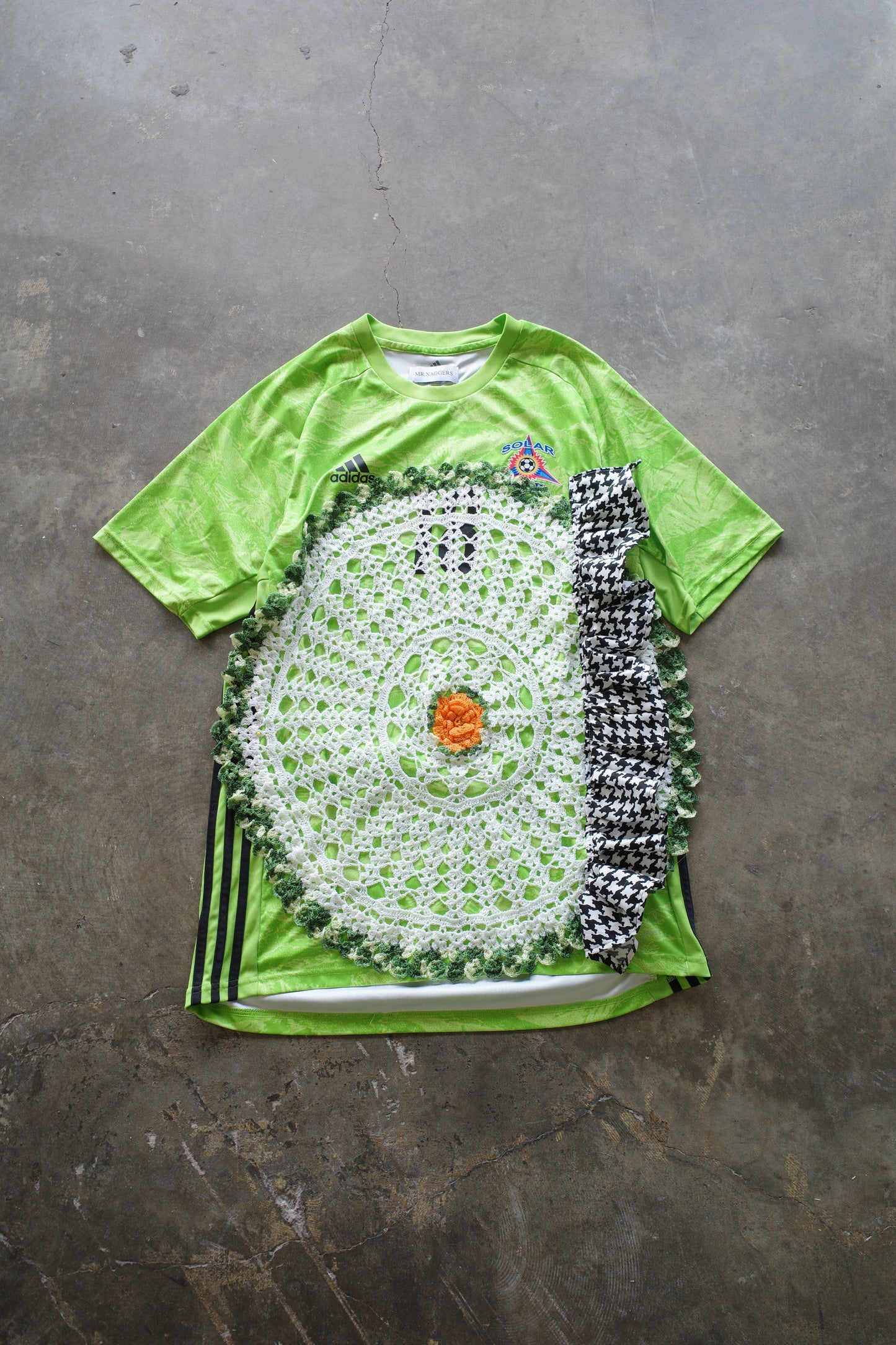 nag nag C&A top (XL)made with soccer gaming jerseys