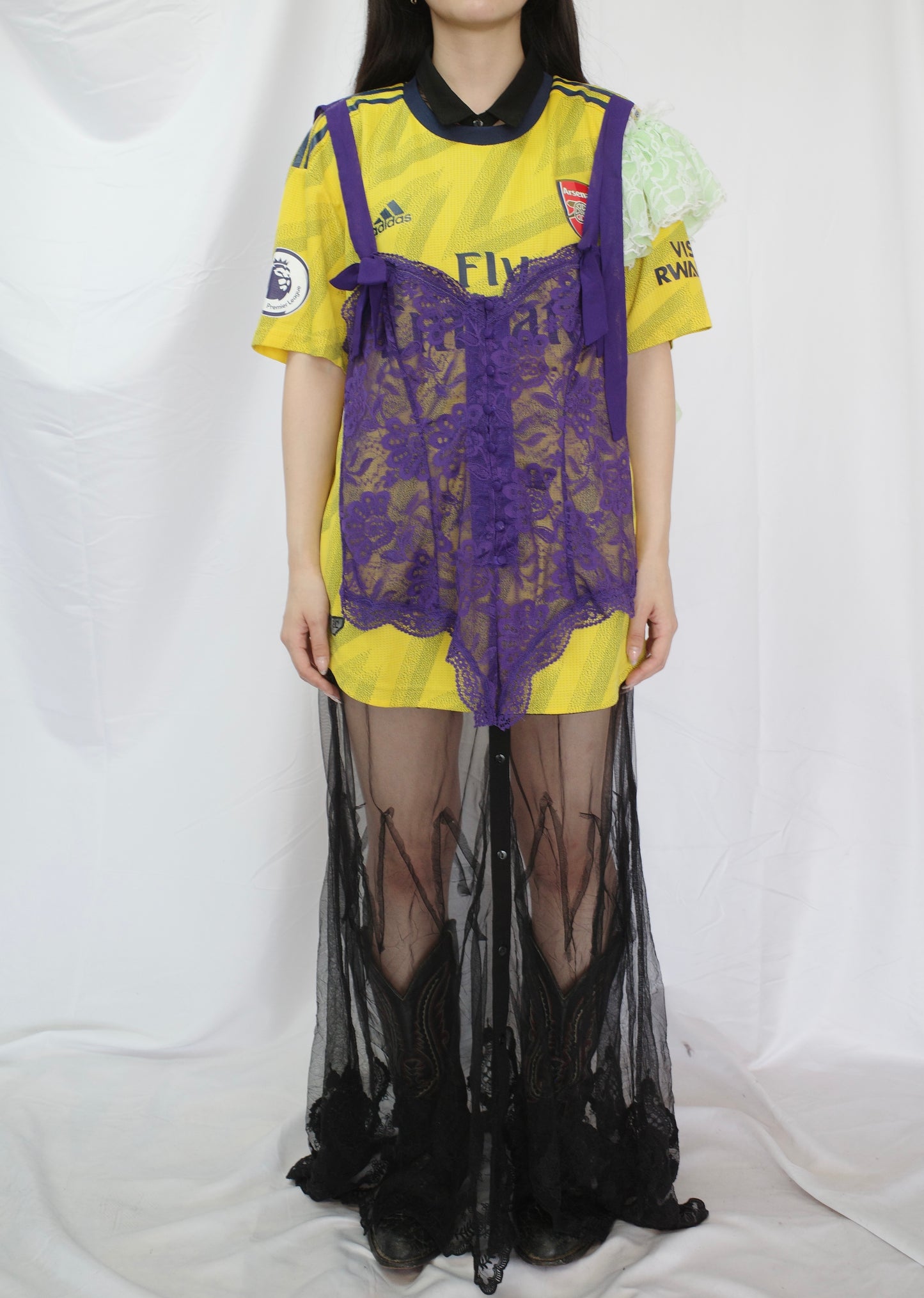 nag nag C&A top (M)made with soccer gaming jerseys