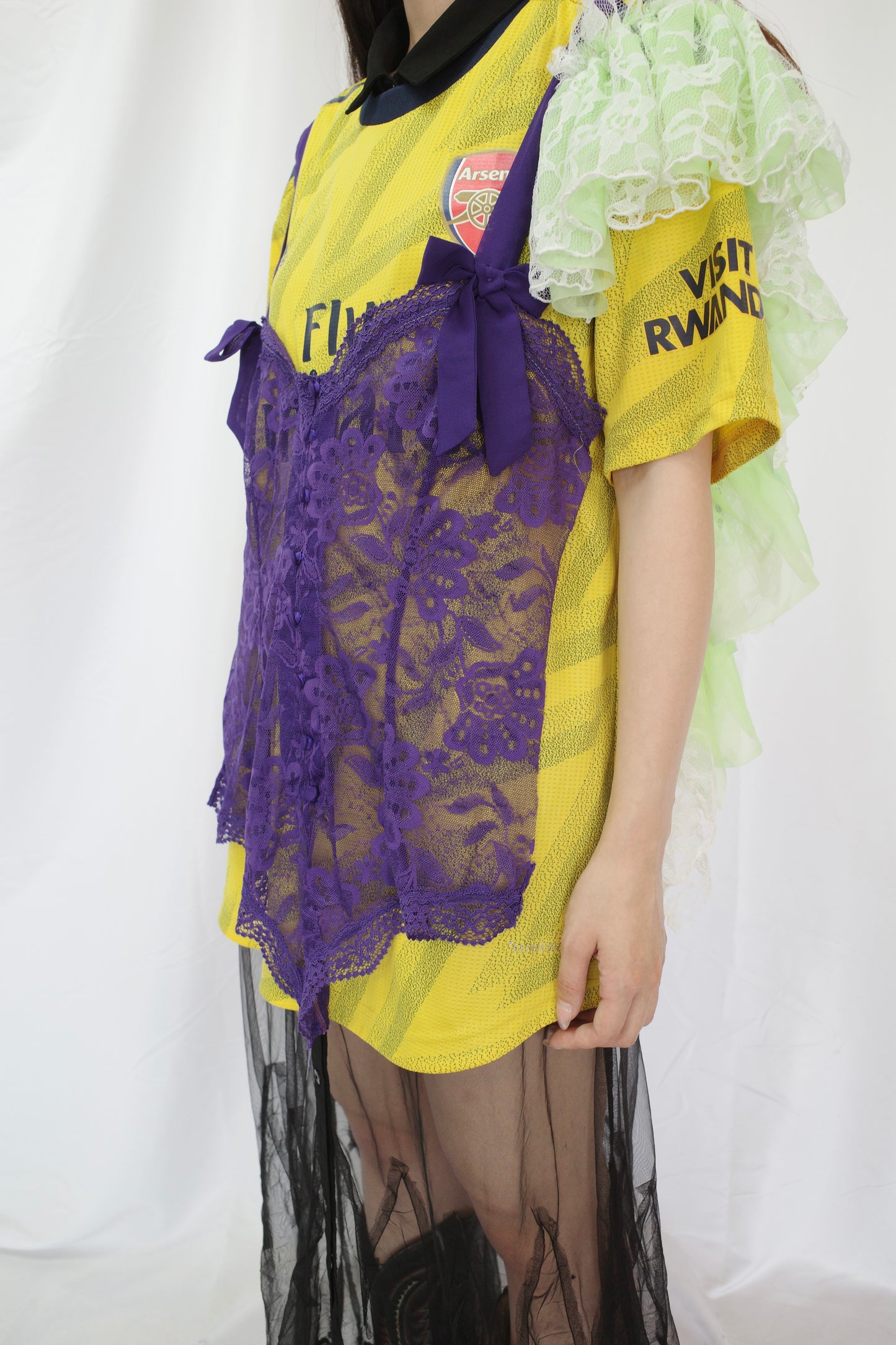 nag nag C&A top (M)made with soccer gaming jerseys