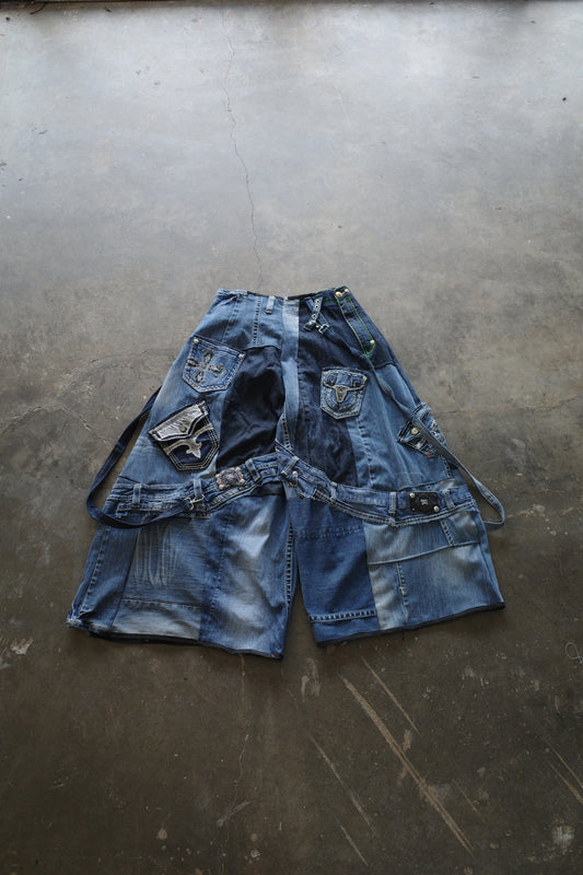 Wide Legged Jean(L)/made with vintage Y2K jeans