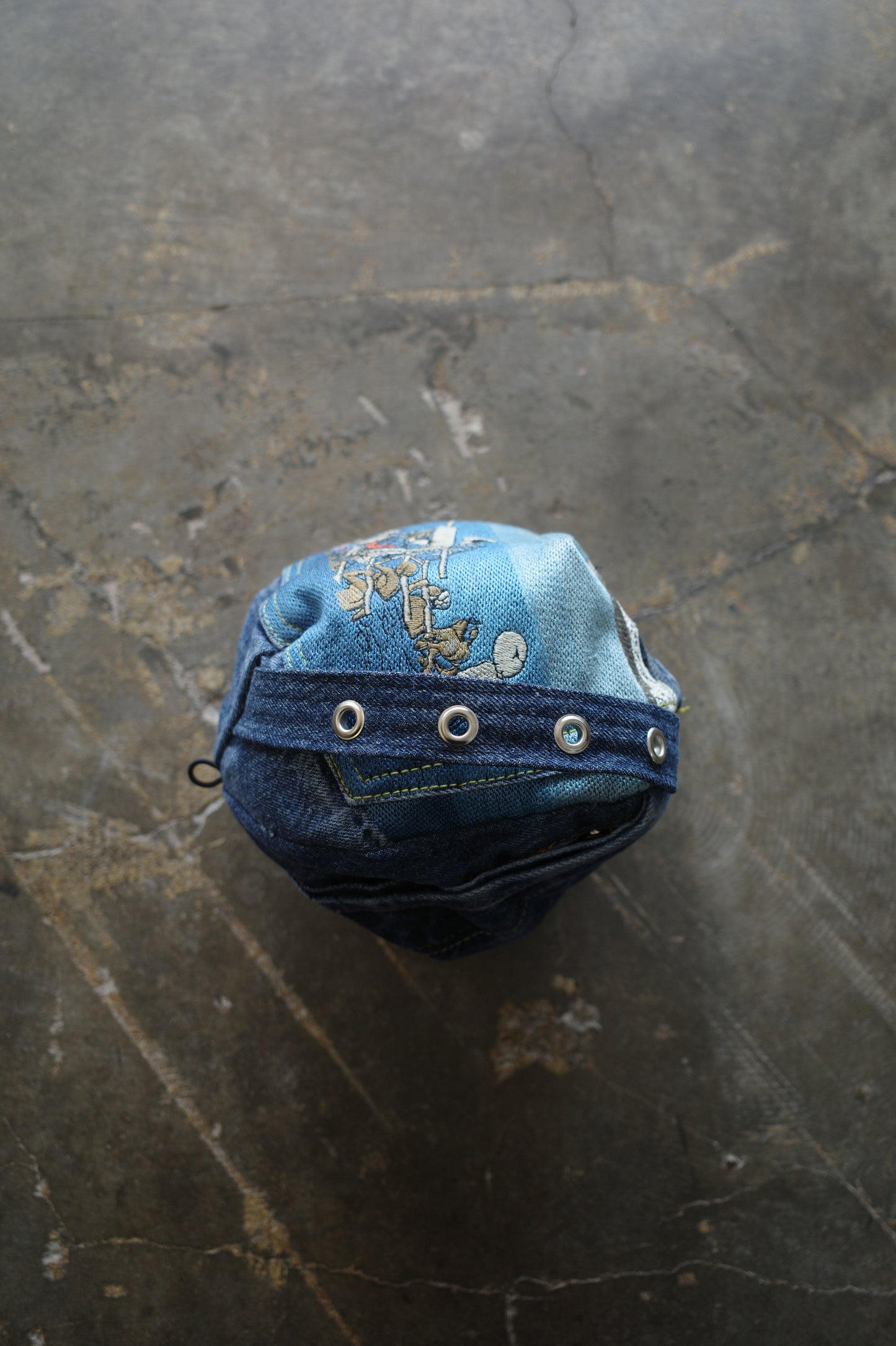 Ball Bag (S)made w vintage street branded Jean