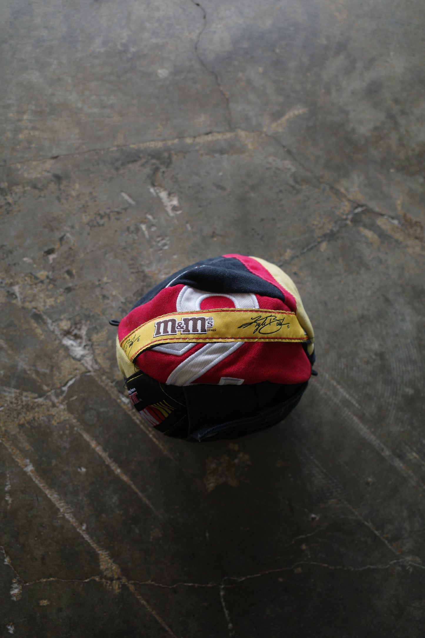 Ball Bag (S)made w vintage M&Ms Racing Jacket