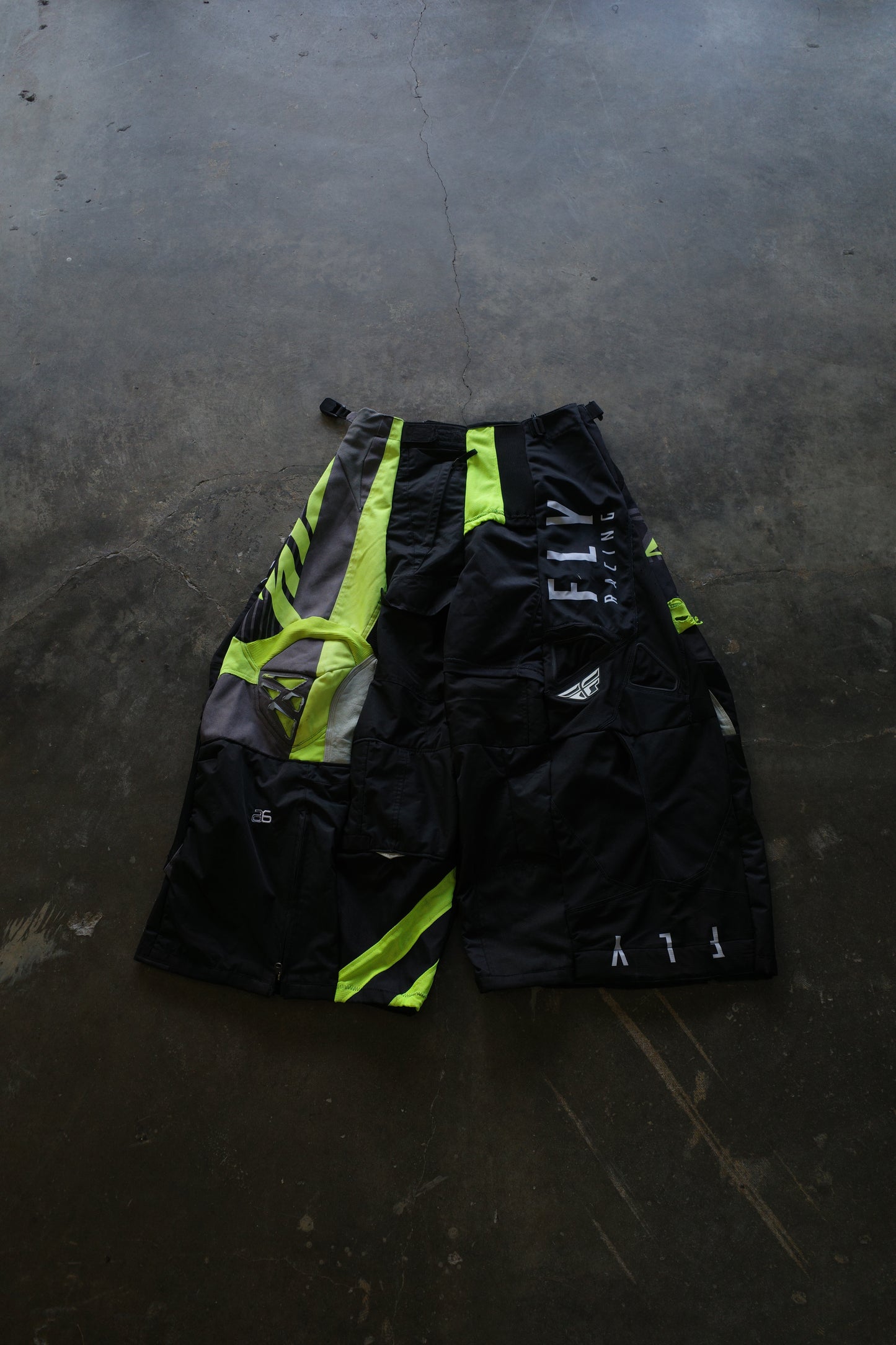 Wide Legged nag nag Pants(L)/made with vintage FLY racing pants