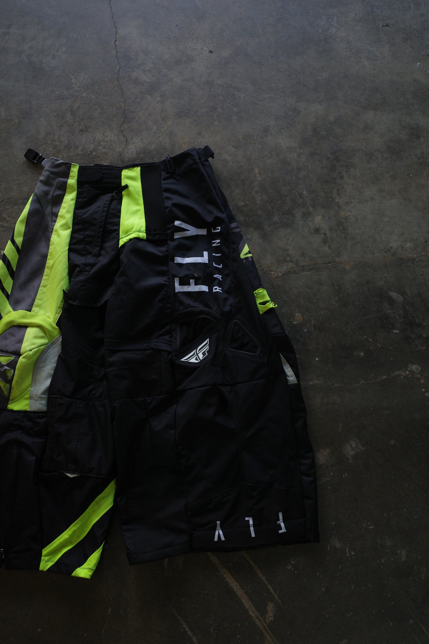 Wide Legged nag nag Pants(L)/made with vintage FLY racing pants