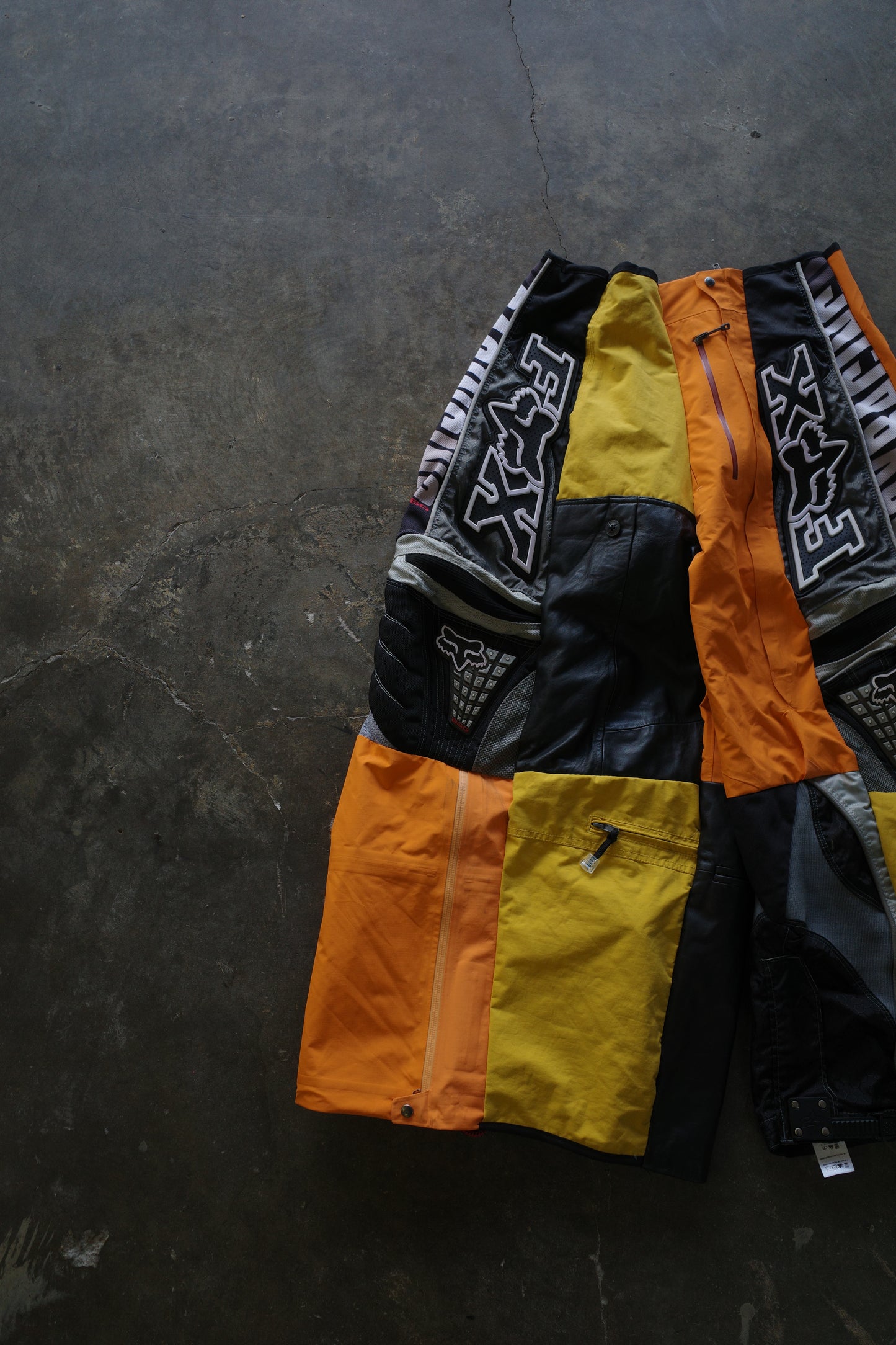 Wide Legged nag nag Pants(L)/made with vintage FOX racing pants