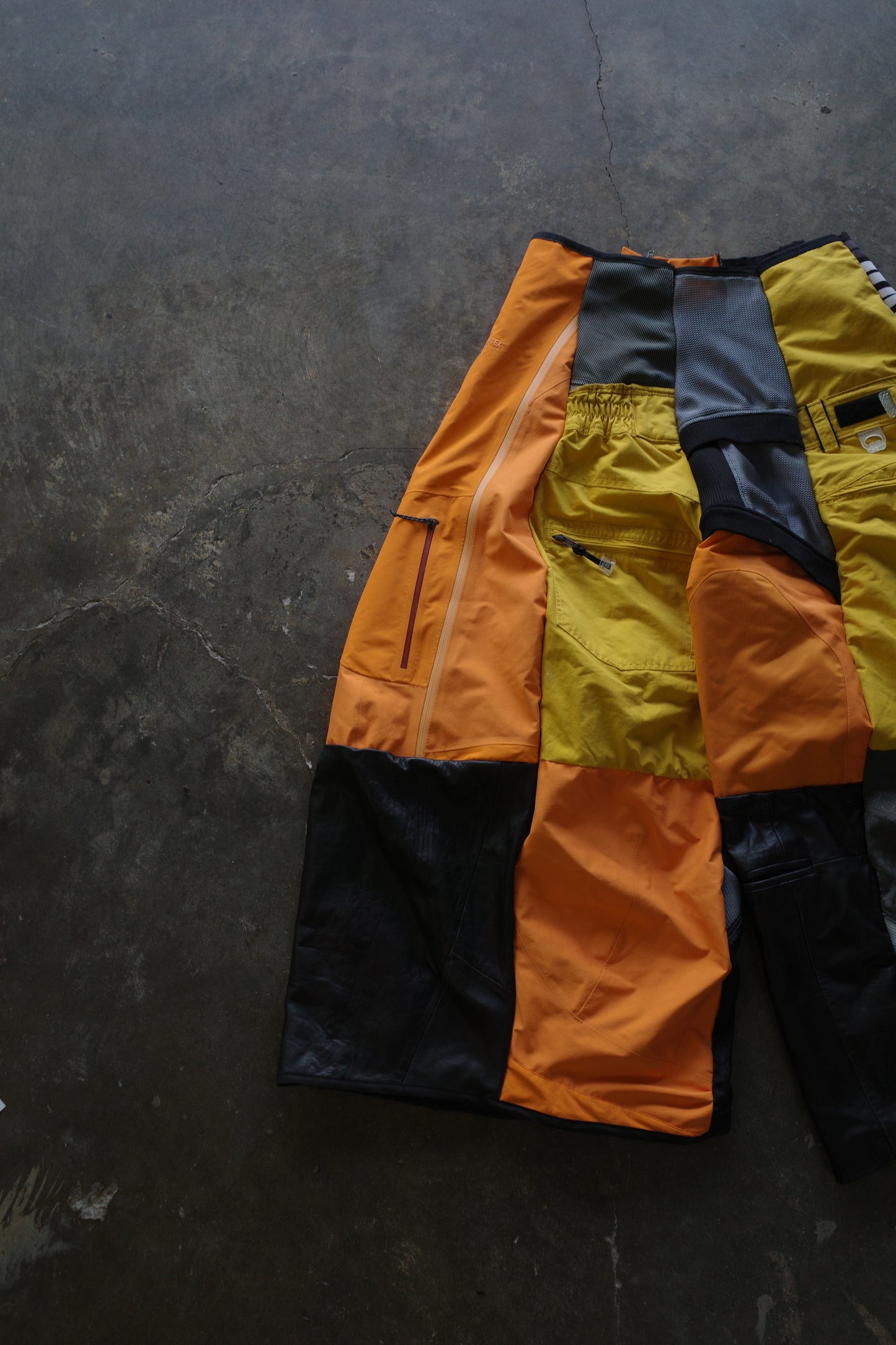 Wide Legged nag nag Pants(L)/made with vintage FOX racing pants