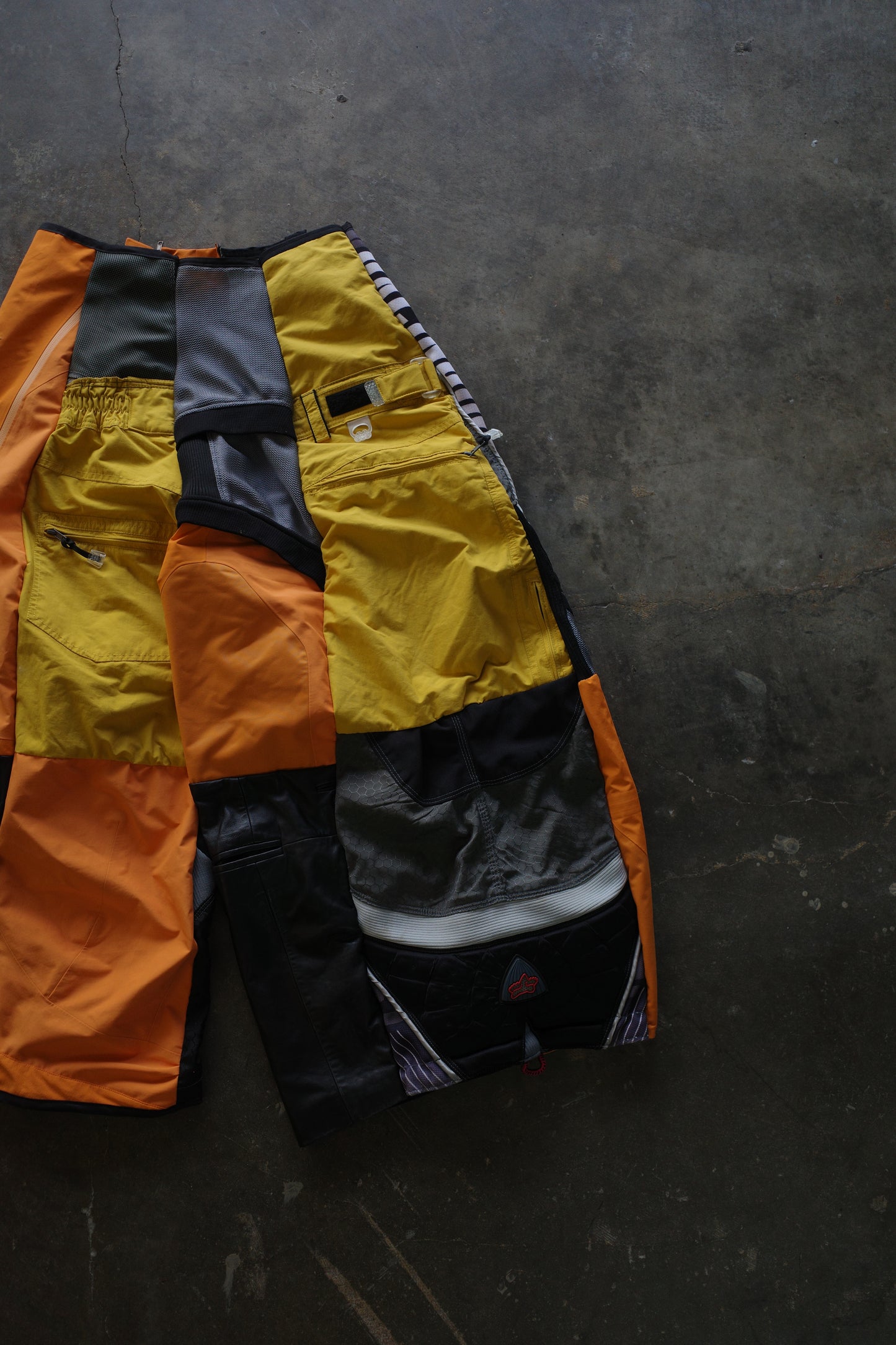 Wide Legged nag nag Pants(L)/made with vintage FOX racing pants