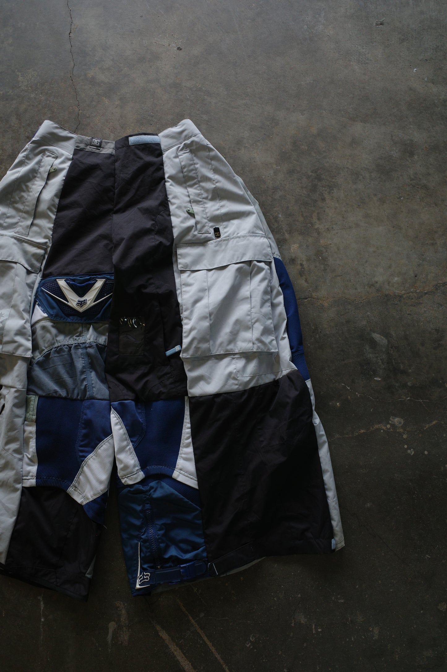 Wide Legged nag nag Pants(L)/made with vintage FOX racing pants