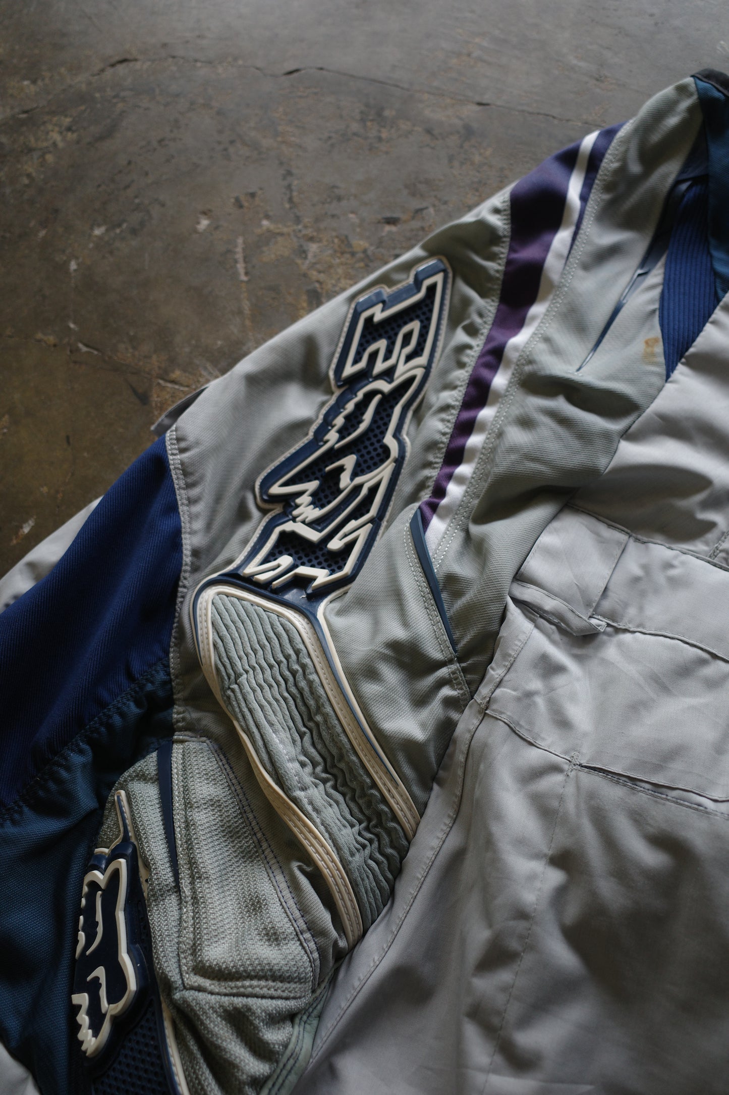 Wide Legged nag nag Pants(L)/made with vintage FOX racing pants
