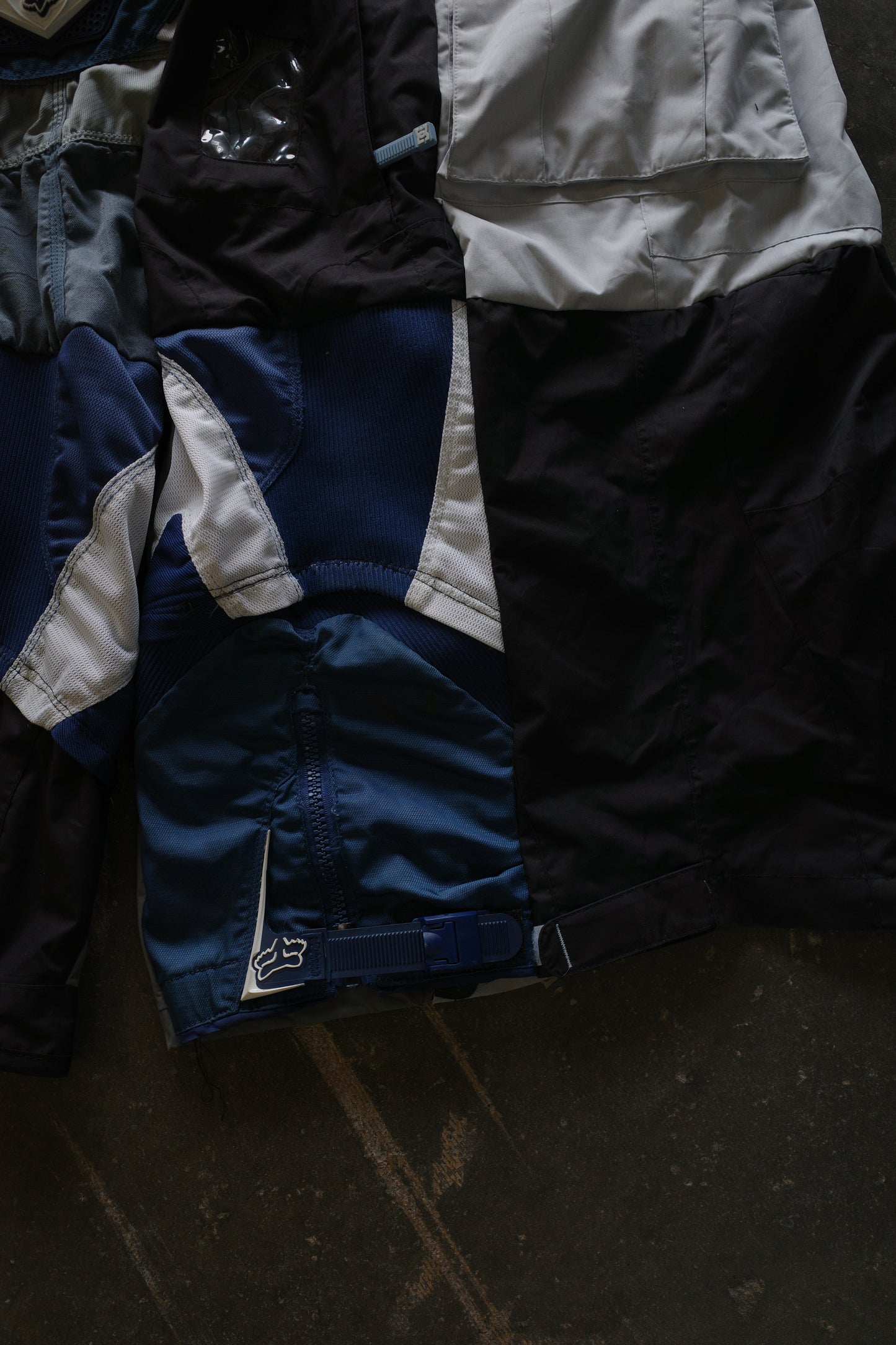 Wide Legged nag nag Pants(L)/made with vintage FOX racing pants