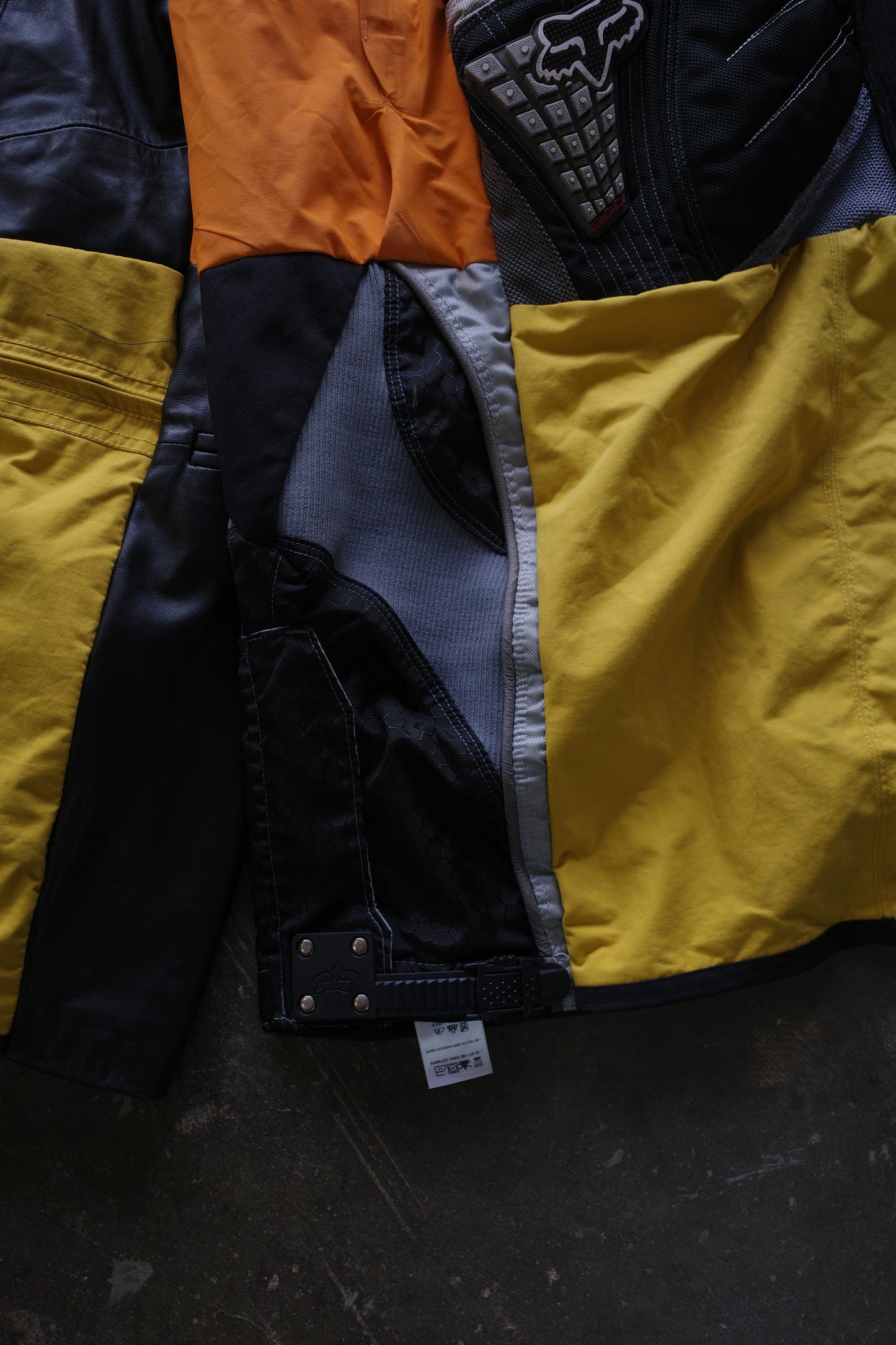 Wide Legged nag nag Pants(L)/made with vintage FOX racing pants