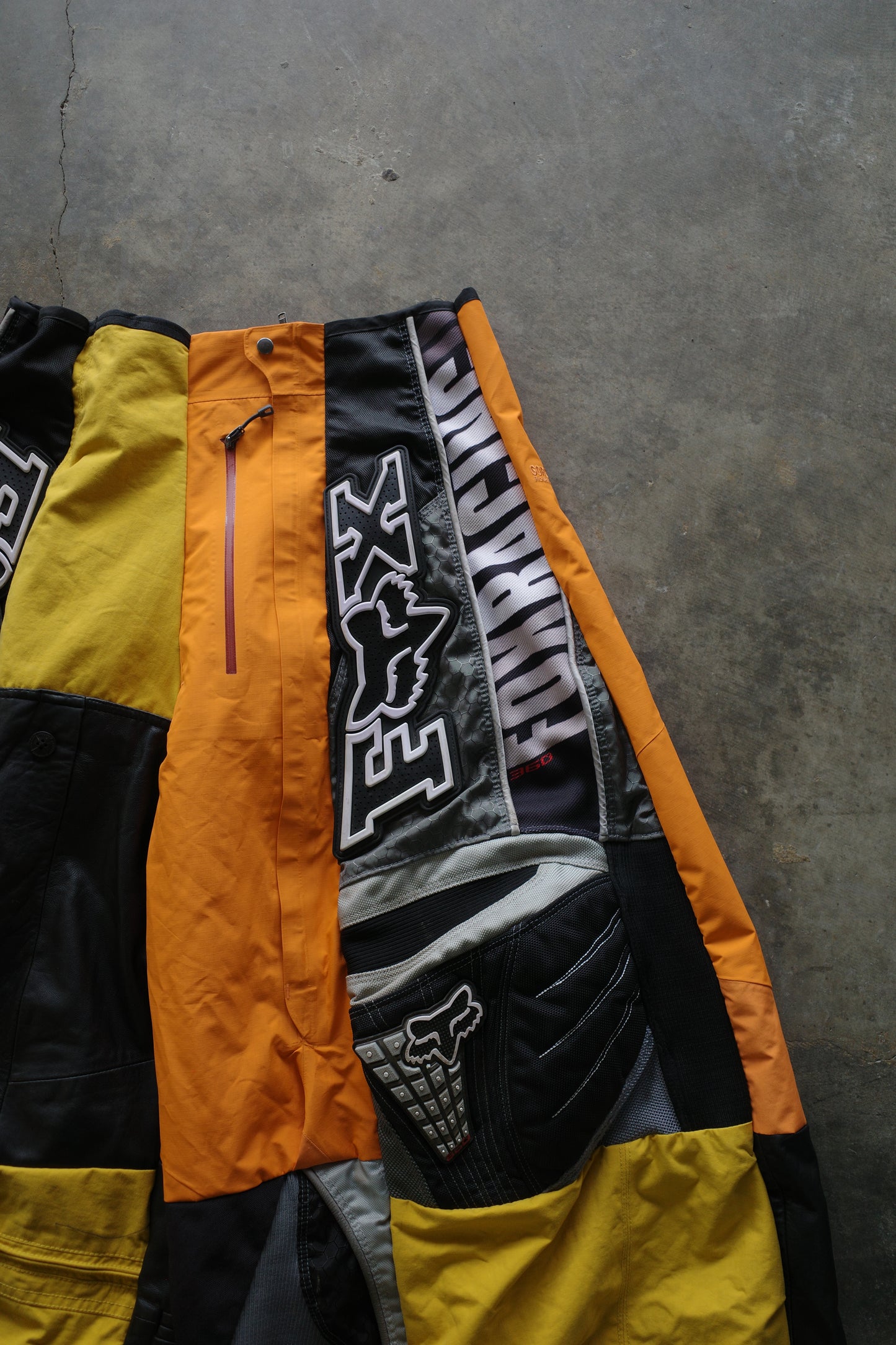 Wide Legged nag nag Pants(L)/made with vintage FOX racing pants