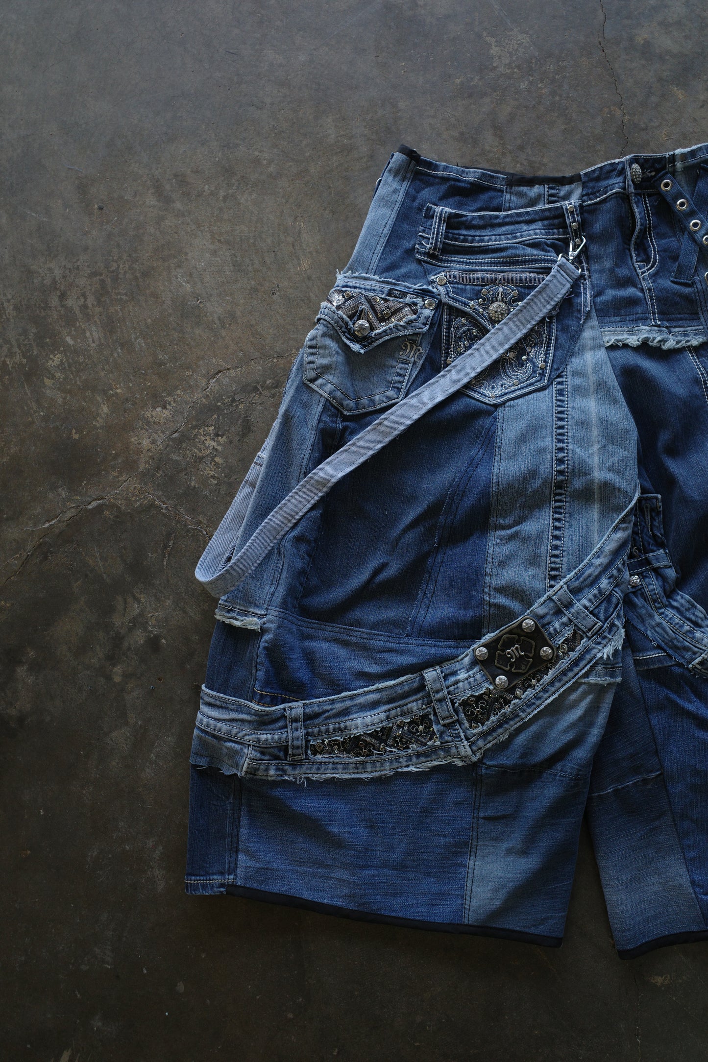 Wide Legged Jean(S)/made with vintage Y2K jeans