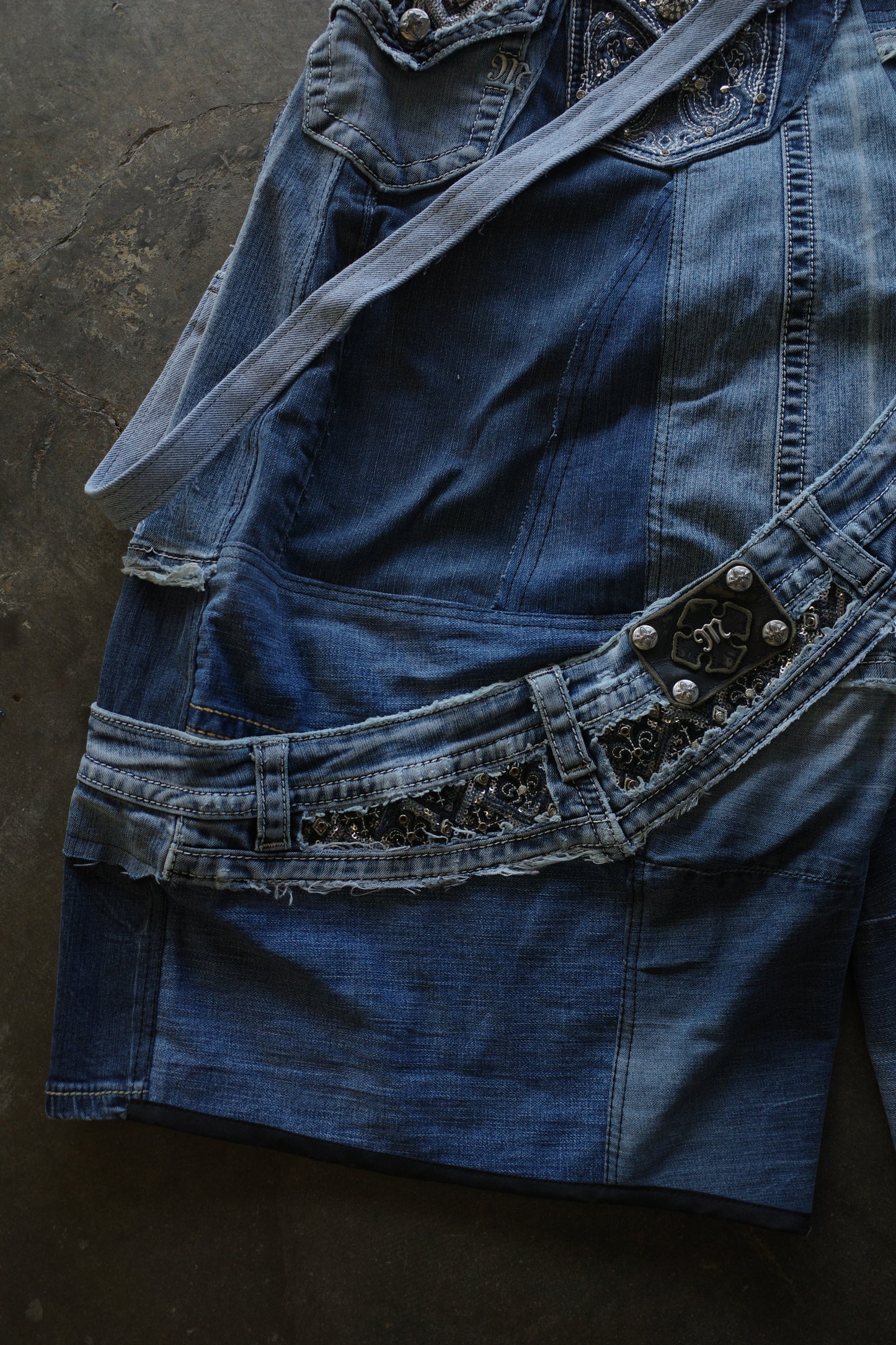 Wide Legged Jean(S)/made with vintage Y2K jeans