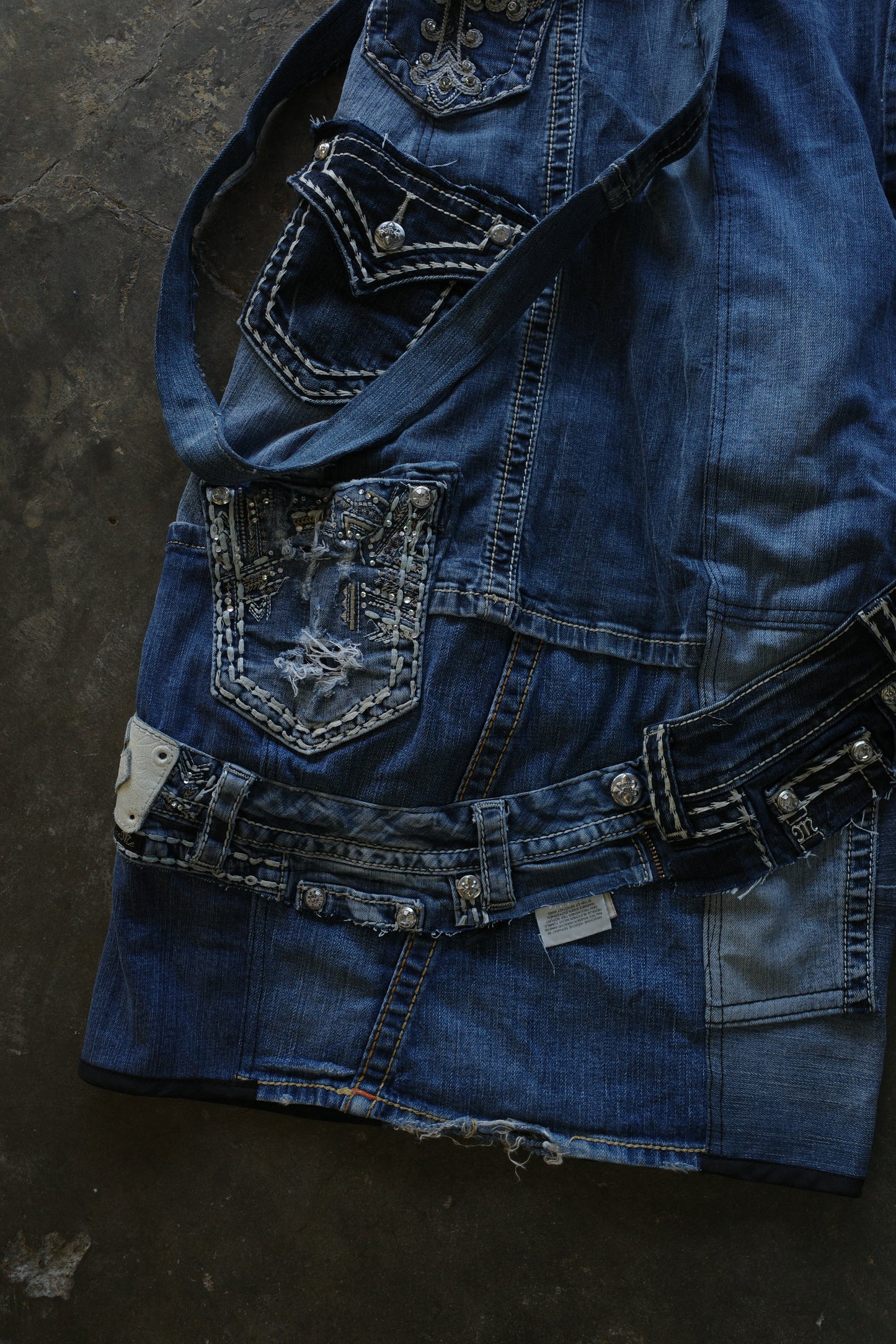 Wide Legged Jean(S)/made with vintage Y2K jeans