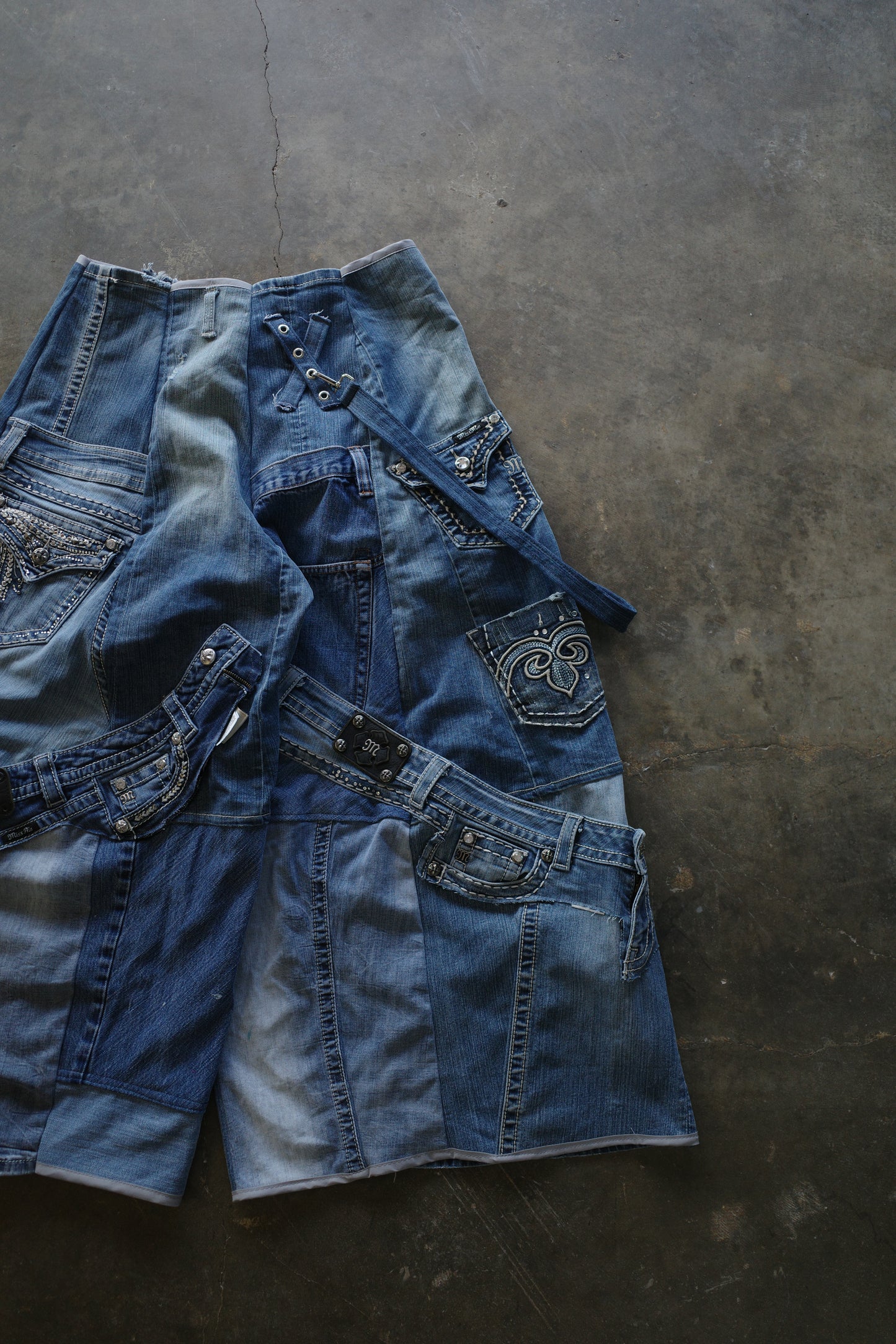 Wide Legged Jean(L)/made with vintage Y2K jeans