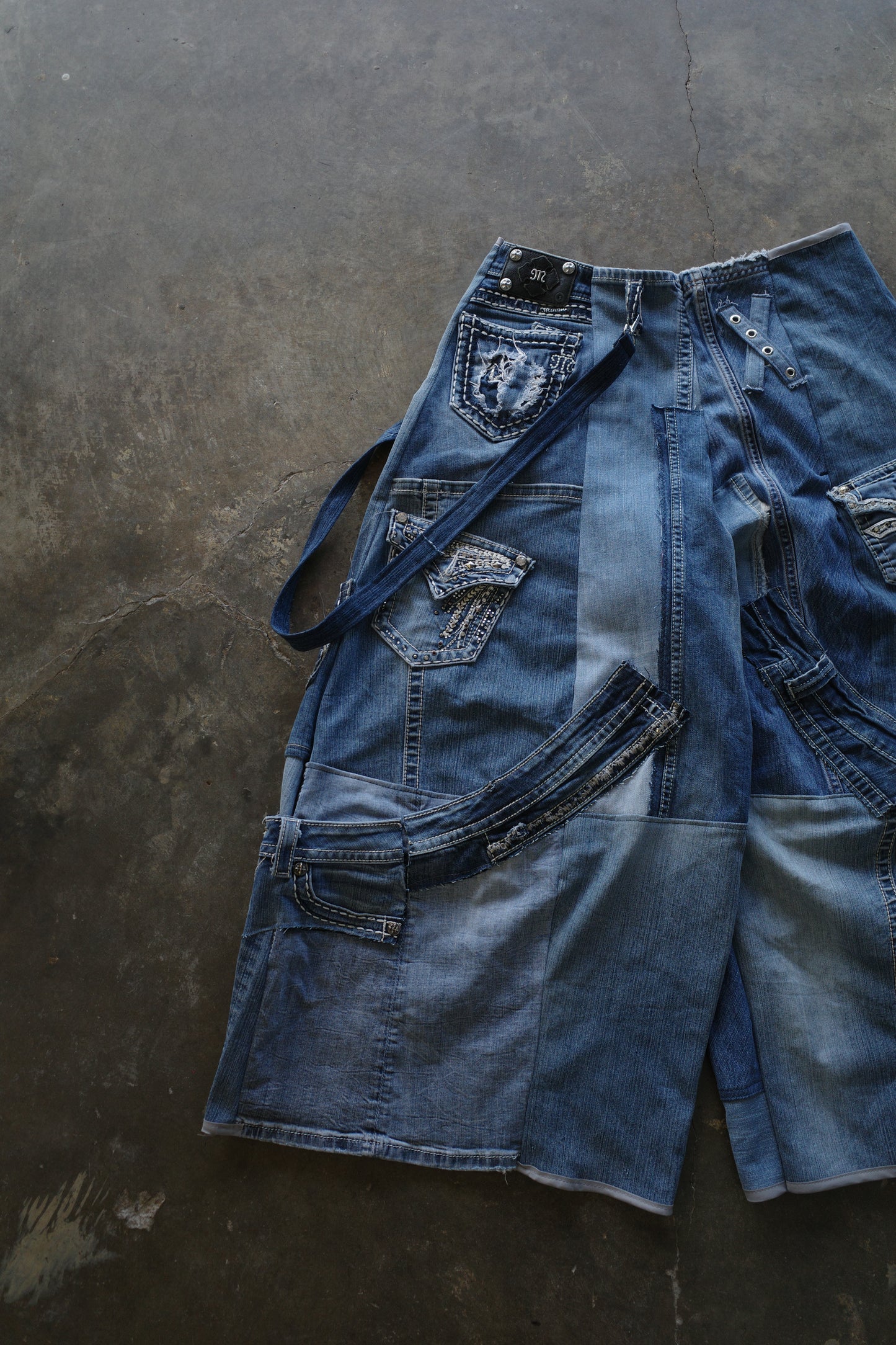 Wide Legged Jean(L)/made with vintage Y2K jeans
