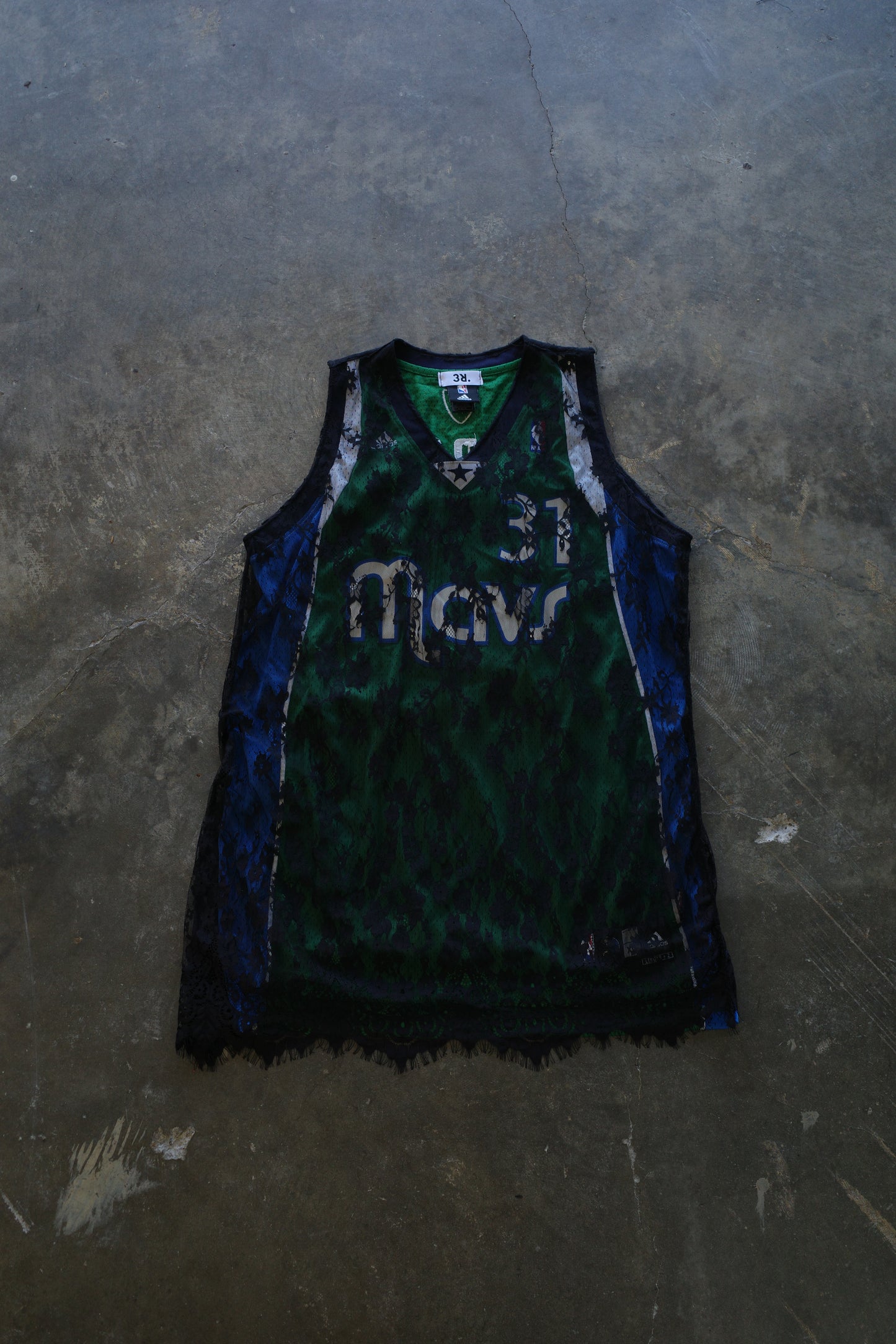 C&A top (*see actual)made with vintage adidas NBA Jerseys