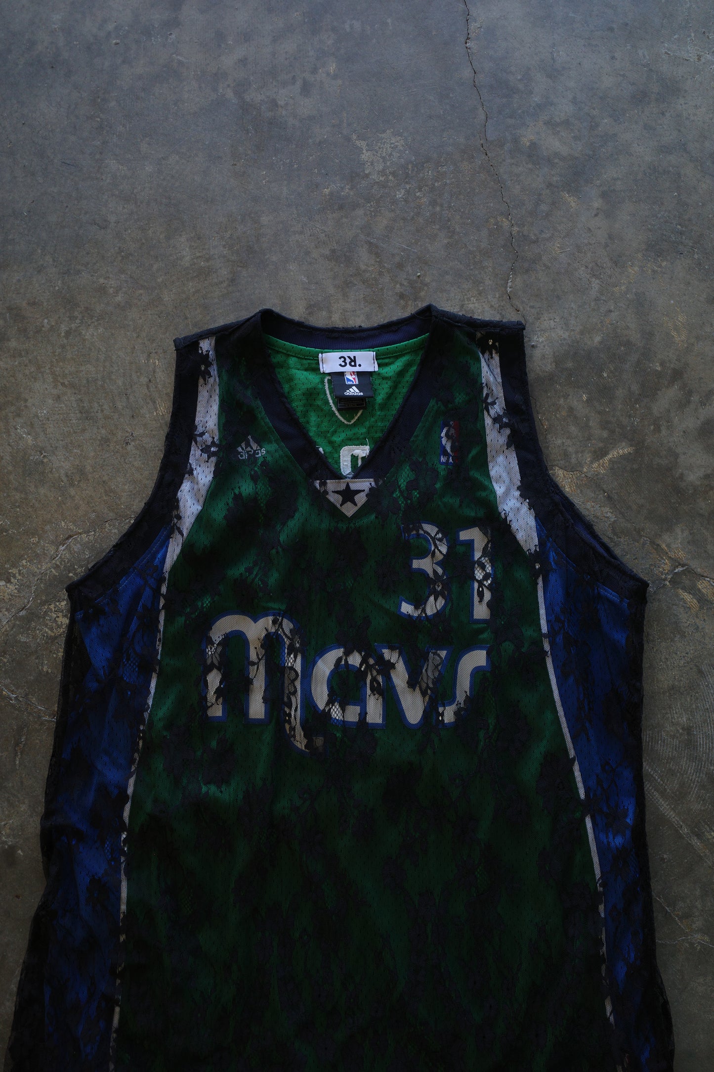 C&A top (*see actual)made with vintage adidas NBA Jerseys