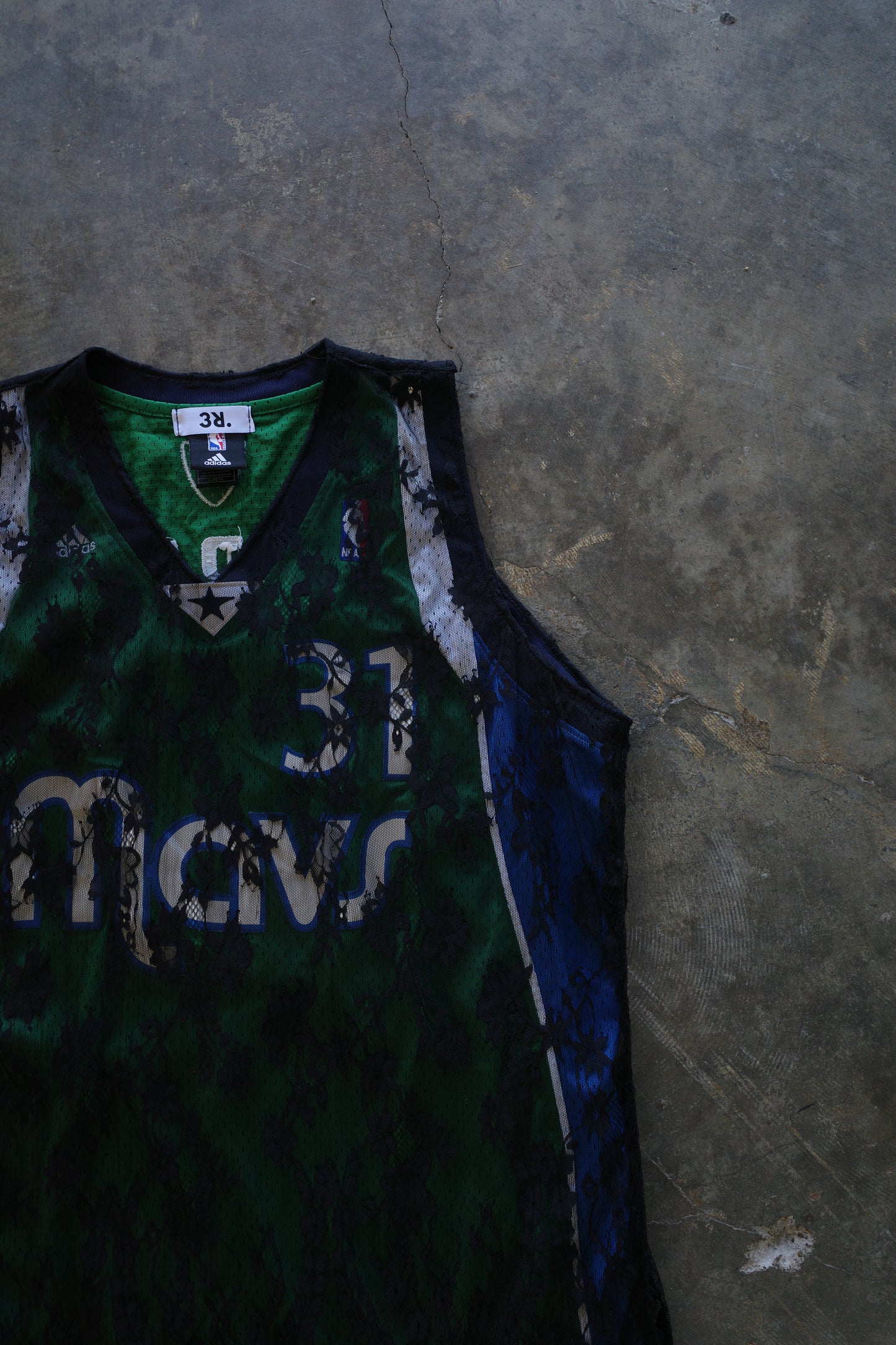 C&A top (*see actual)made with vintage adidas NBA Jerseys