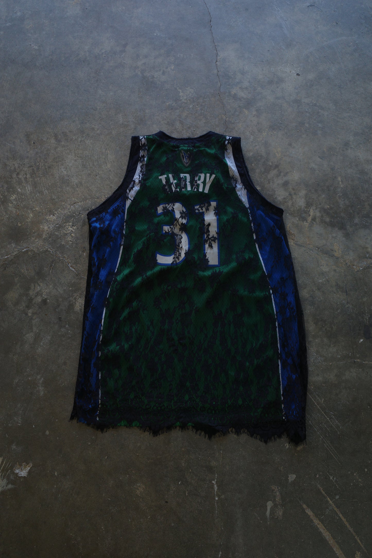 C&A top (*see actual)made with vintage adidas NBA Jerseys