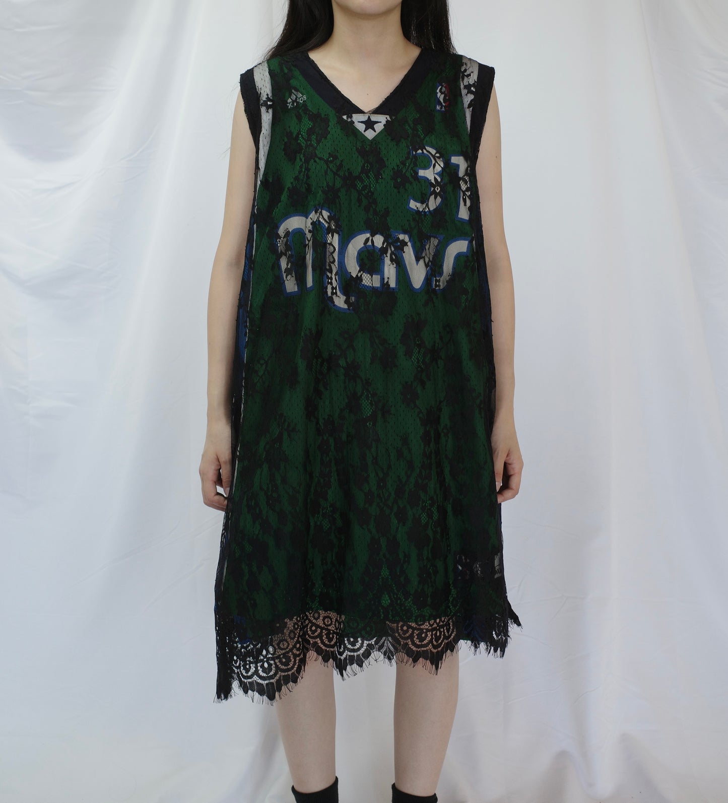 C&A top (*see actual)made with vintage adidas NBA Jerseys
