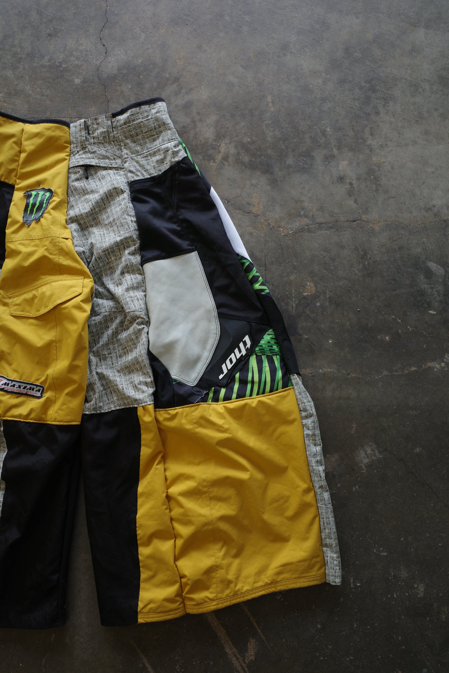 Wide Legged nag nag Pants(32L)/made with vintage THOR racing pants