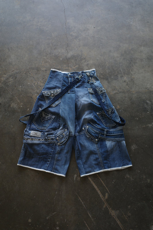 Wide Legged Jean(32S)/made with vintage Y2K jeans