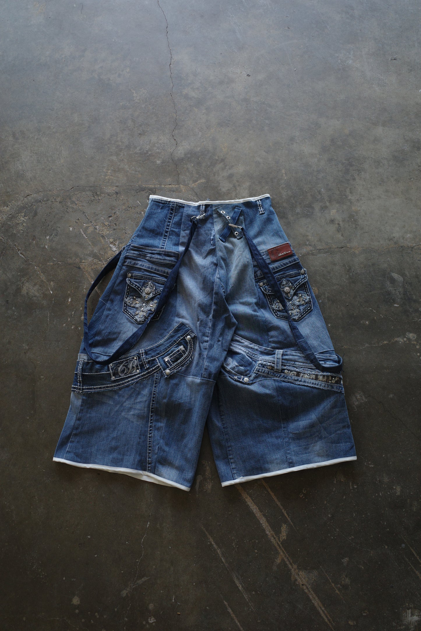 Wide Legged Jean(32S)/made with vintage Y2K jeans